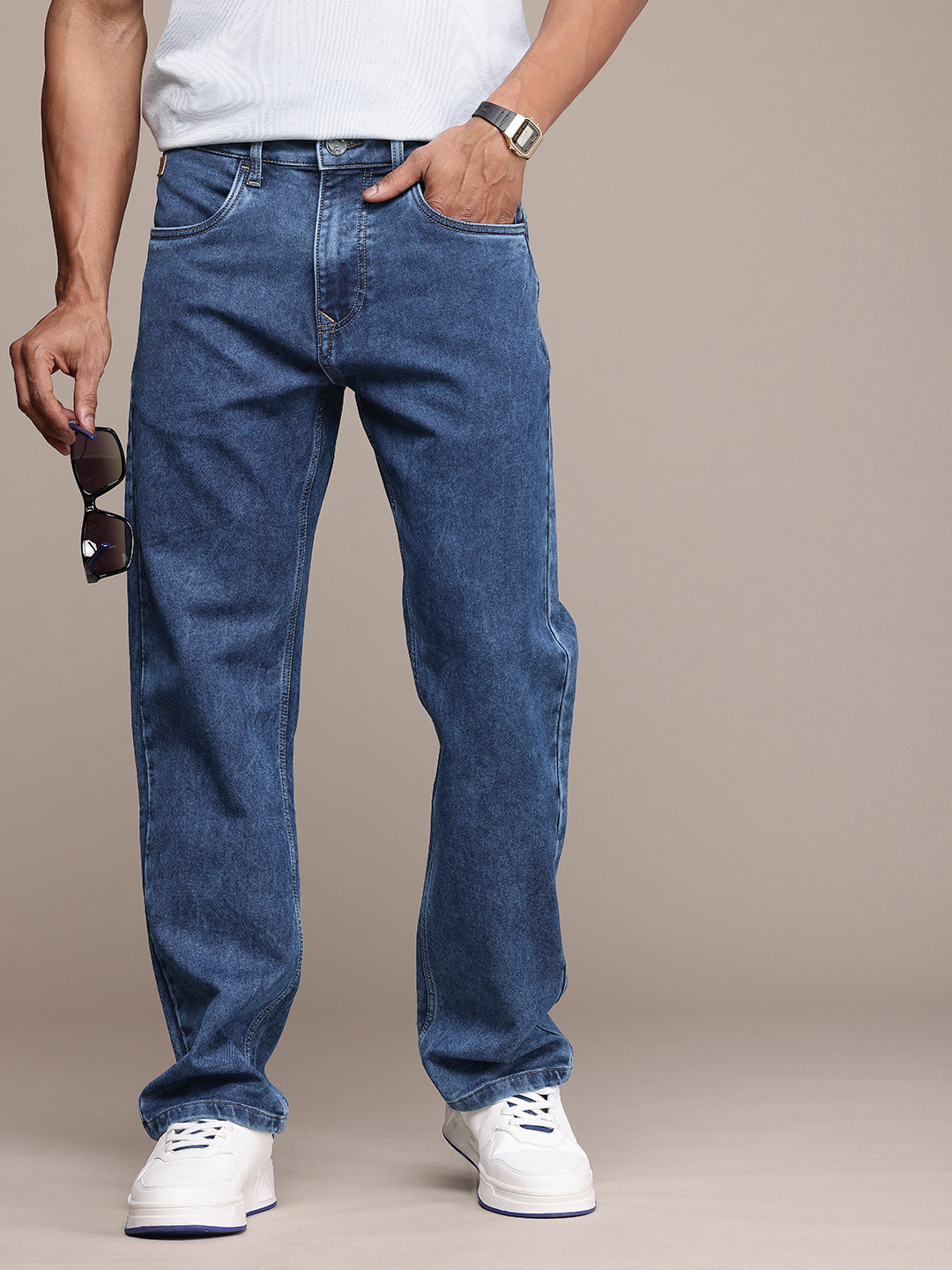 WROGN Men Anti Light Fade Jeans