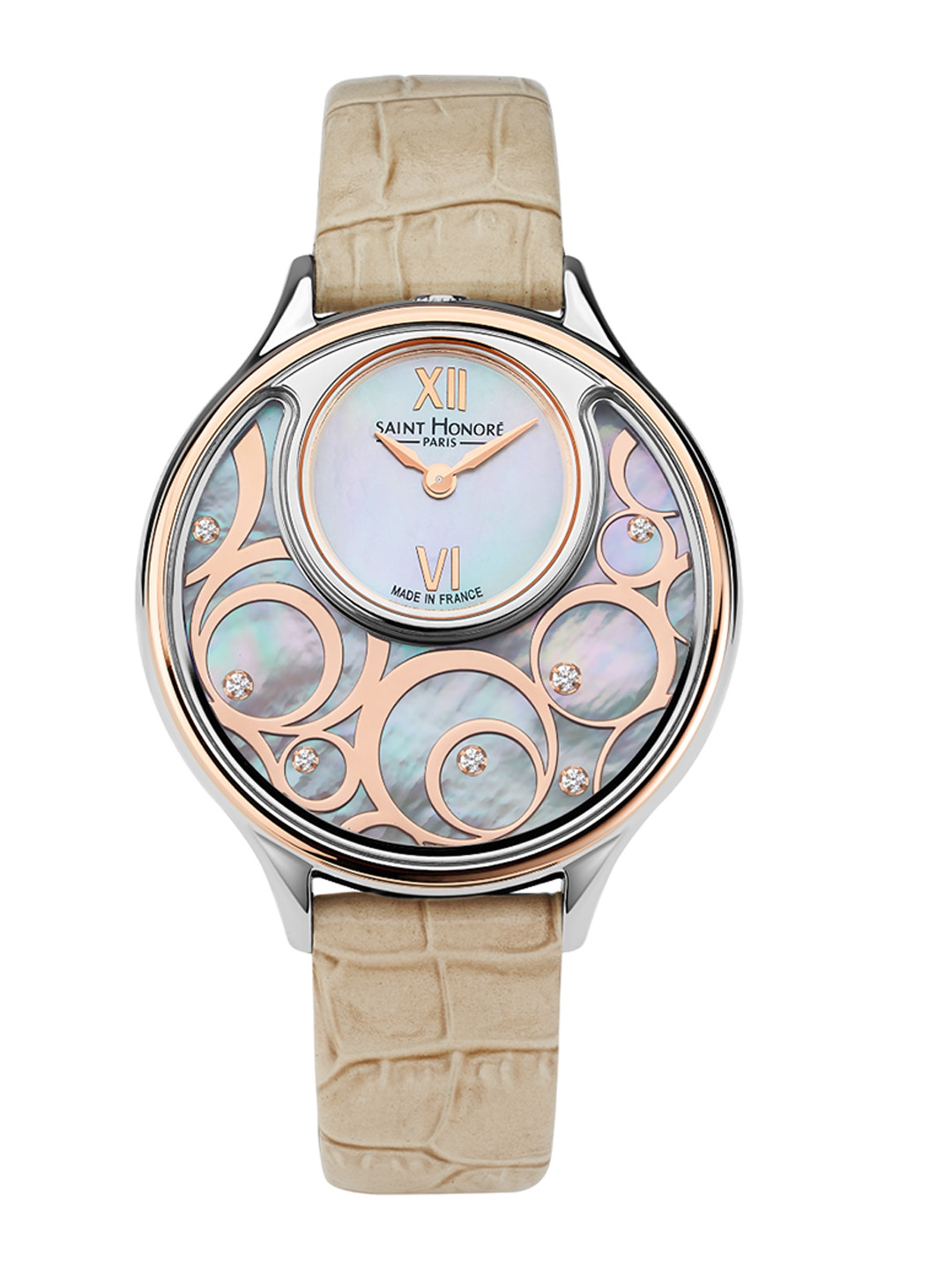 SAINT HONORE PARIS Women Women Stainless Steel Straps Analogue Watch H-SH-DP710014-6YRR-A