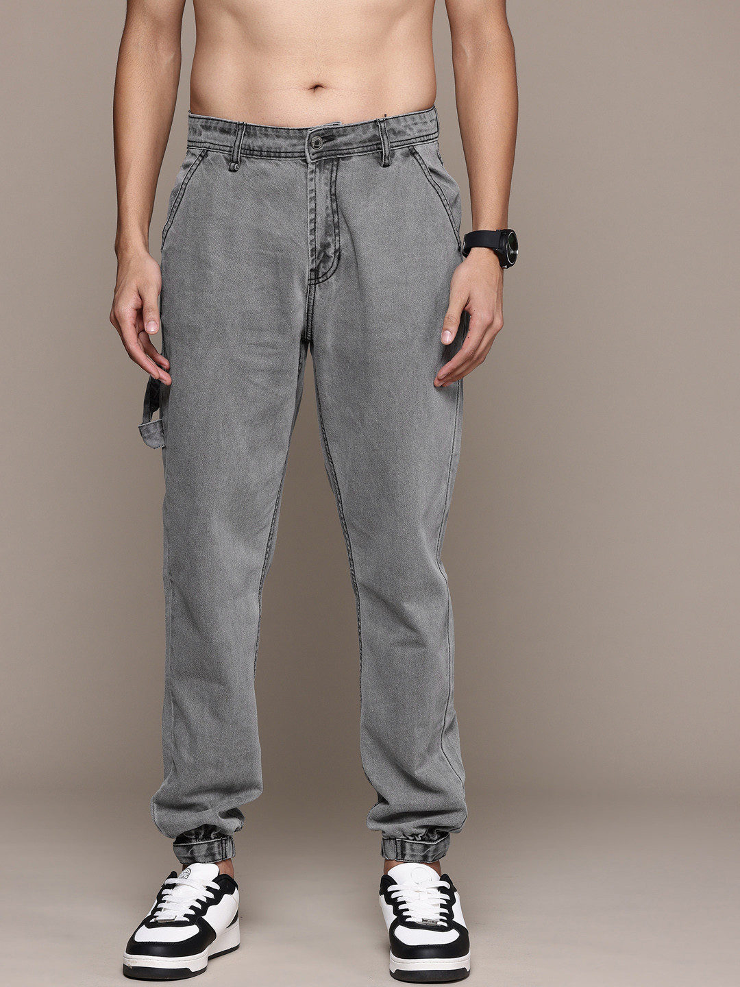 Roadster Men Baggy Jogger Jeans