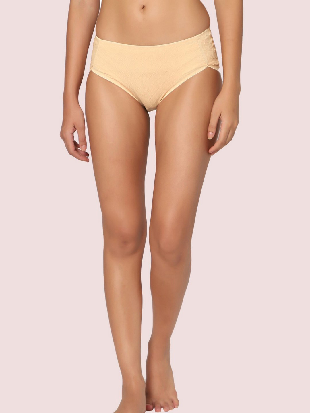 INTIMATE QUEEN Cotton Seamless Hipster Full Coverage Body Adaptive Brief