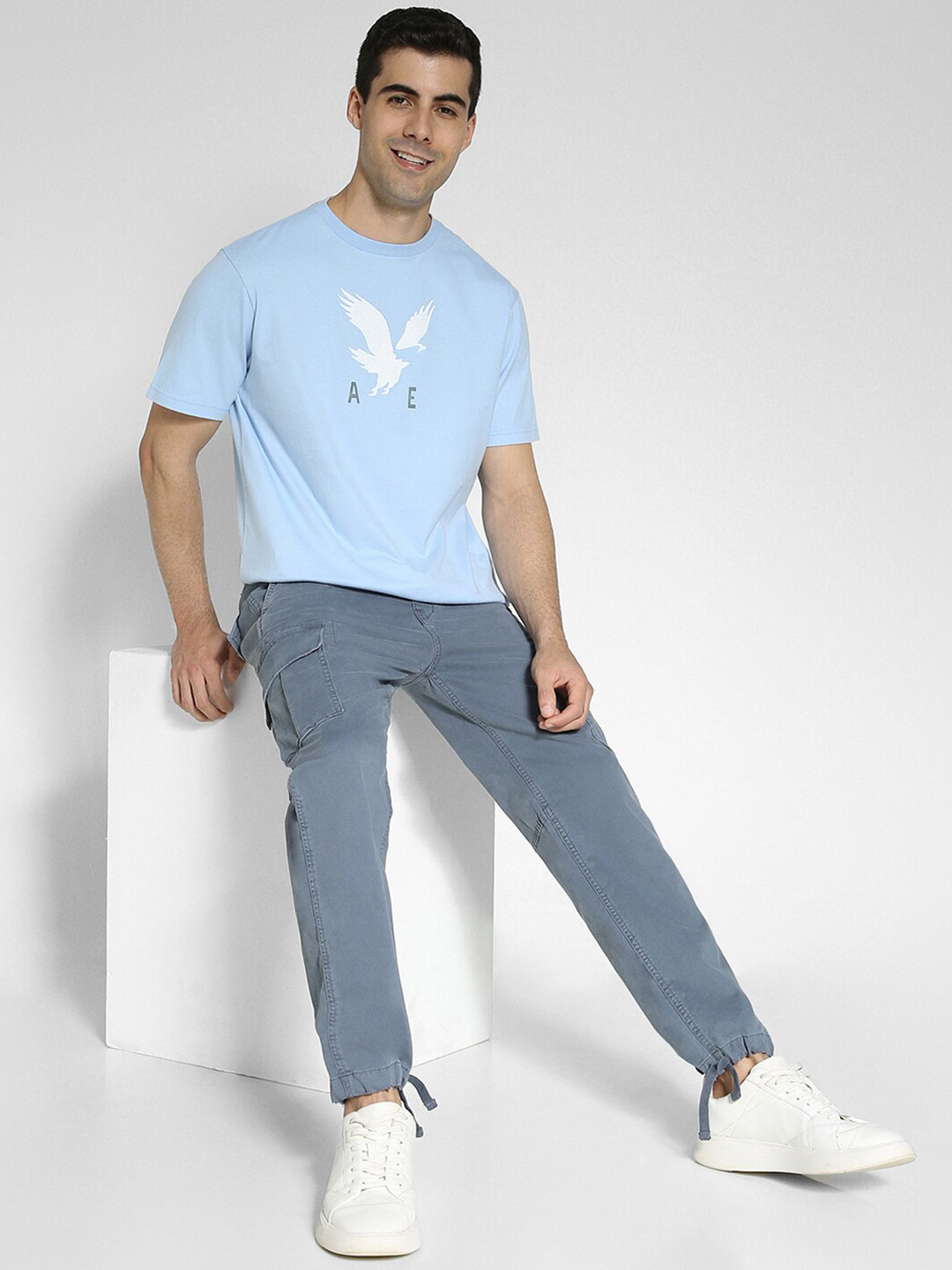 AMERICAN EAGLE OUTFITTERS Men Applique T-shirt