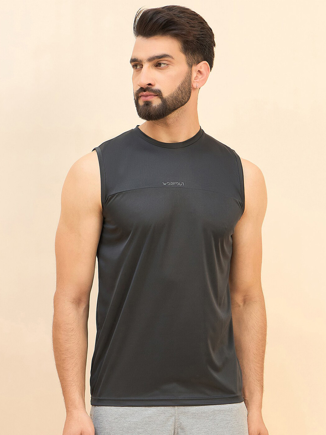 Sweet Dreams Round Neck Sleeveless Relaxed Fit Casual T-shirt