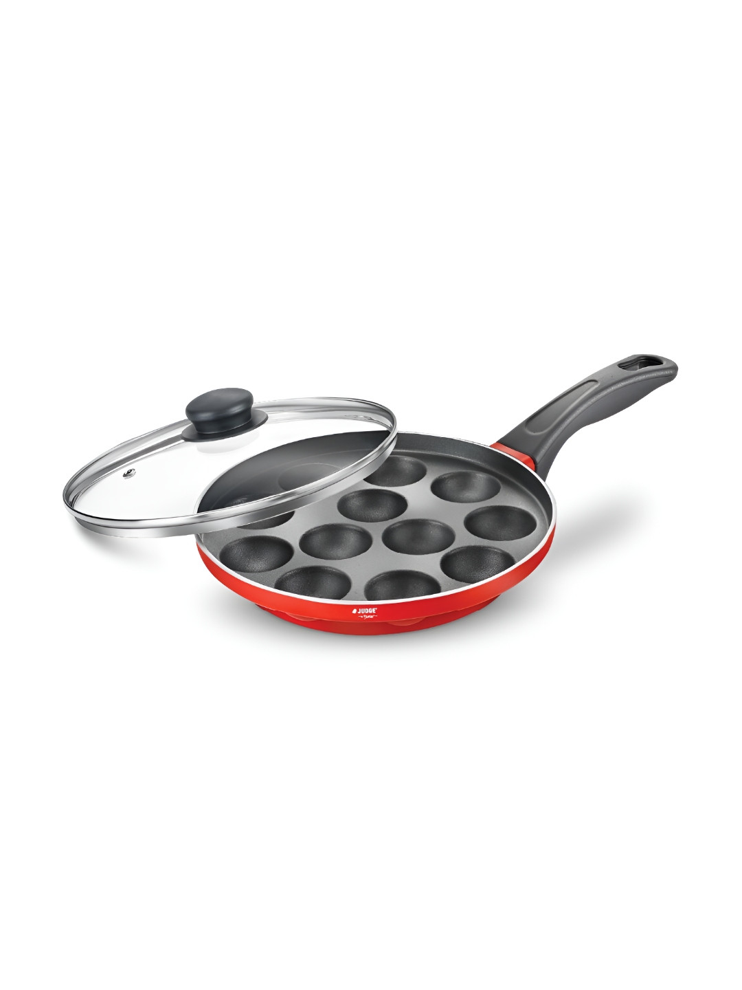 JUDGE By Prestige Panniyarakal Black Non-Stick Appam Patra