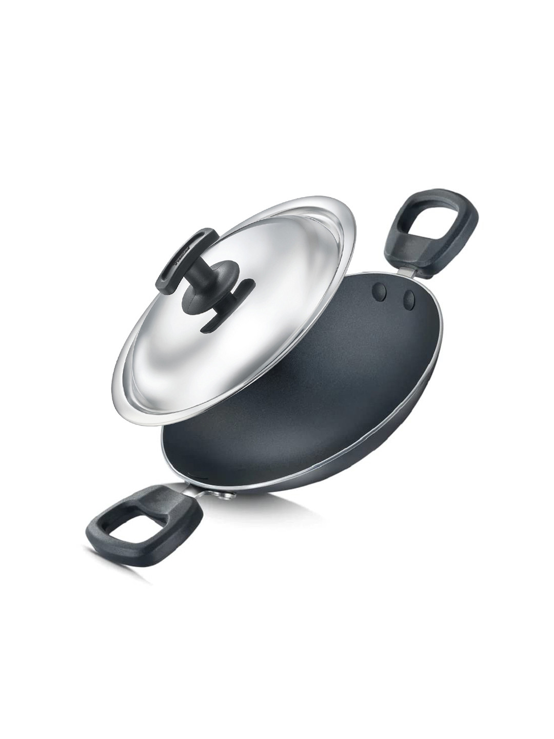 JUDGE By Prestige appachetty Black Aluminium Appam Patra