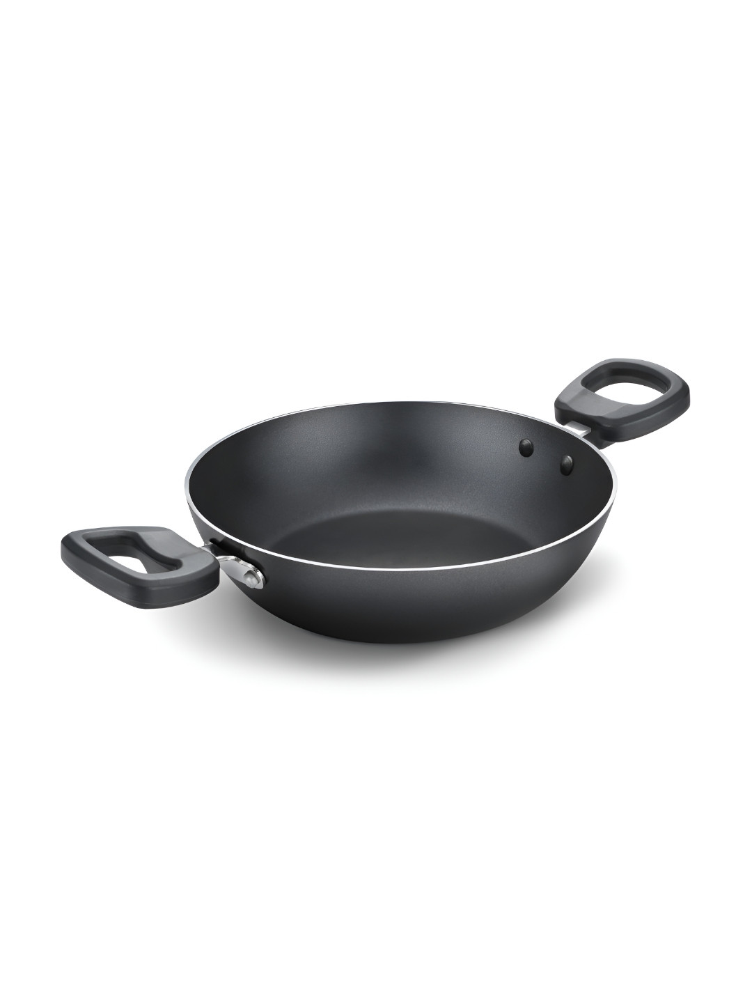 JUDGE By Prestige Black Non-stick Everyday Kadhai With Lid 2.3 L