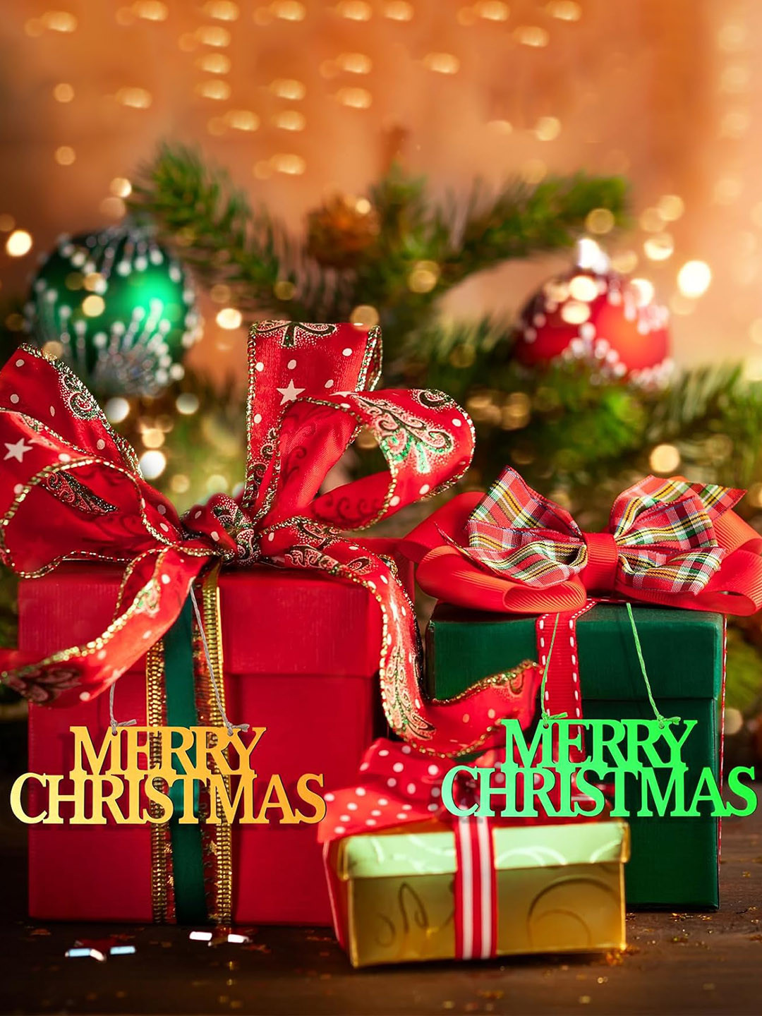 BS AMOR 10 Pcs Brown Cardboard Wood Crafts