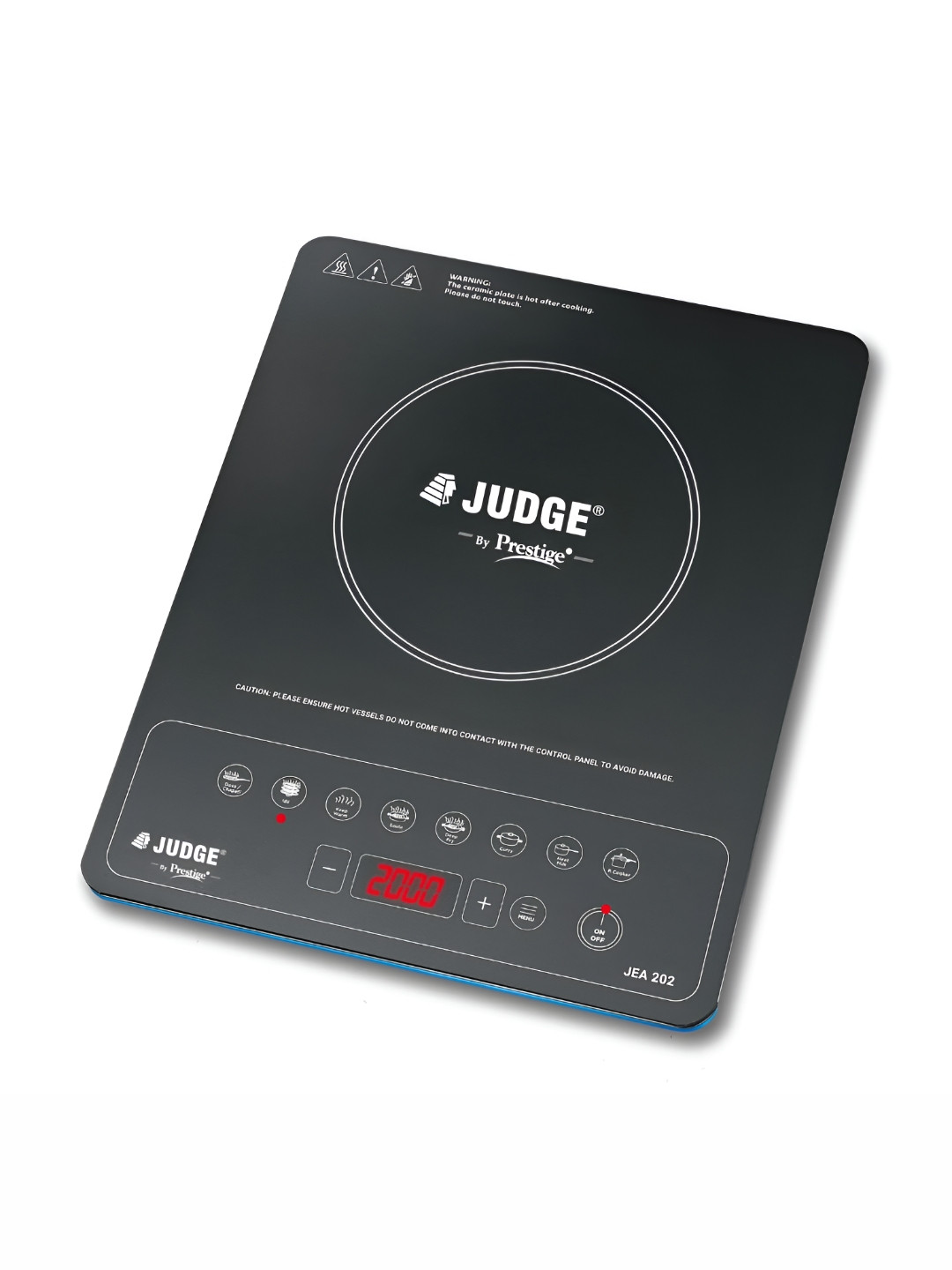JUDGE By Prestige Black Induction Cooktop JEA 202