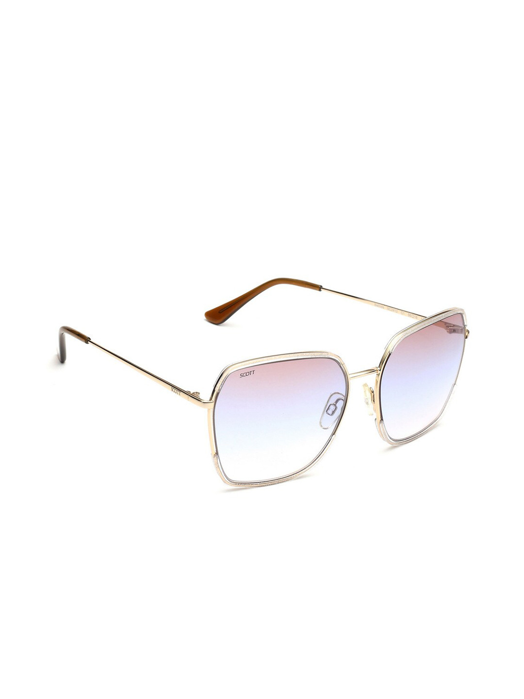 SCOTT Women Square Sunglasses with UV Protected Lens SC 2412 Belinda C1 58
