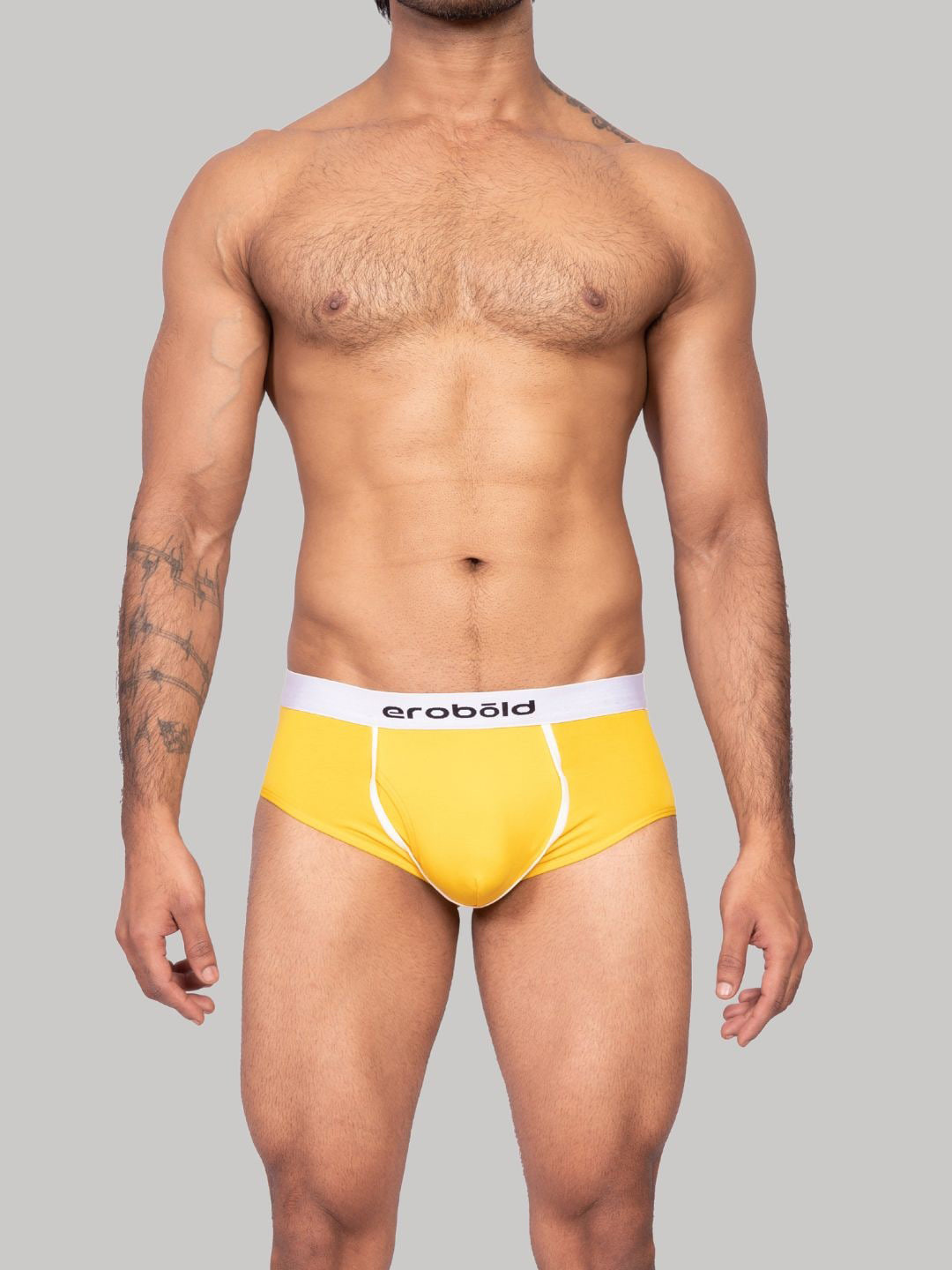 EROBOLD Men Seamless Basic Briefs MBR-BR13LM1CS01