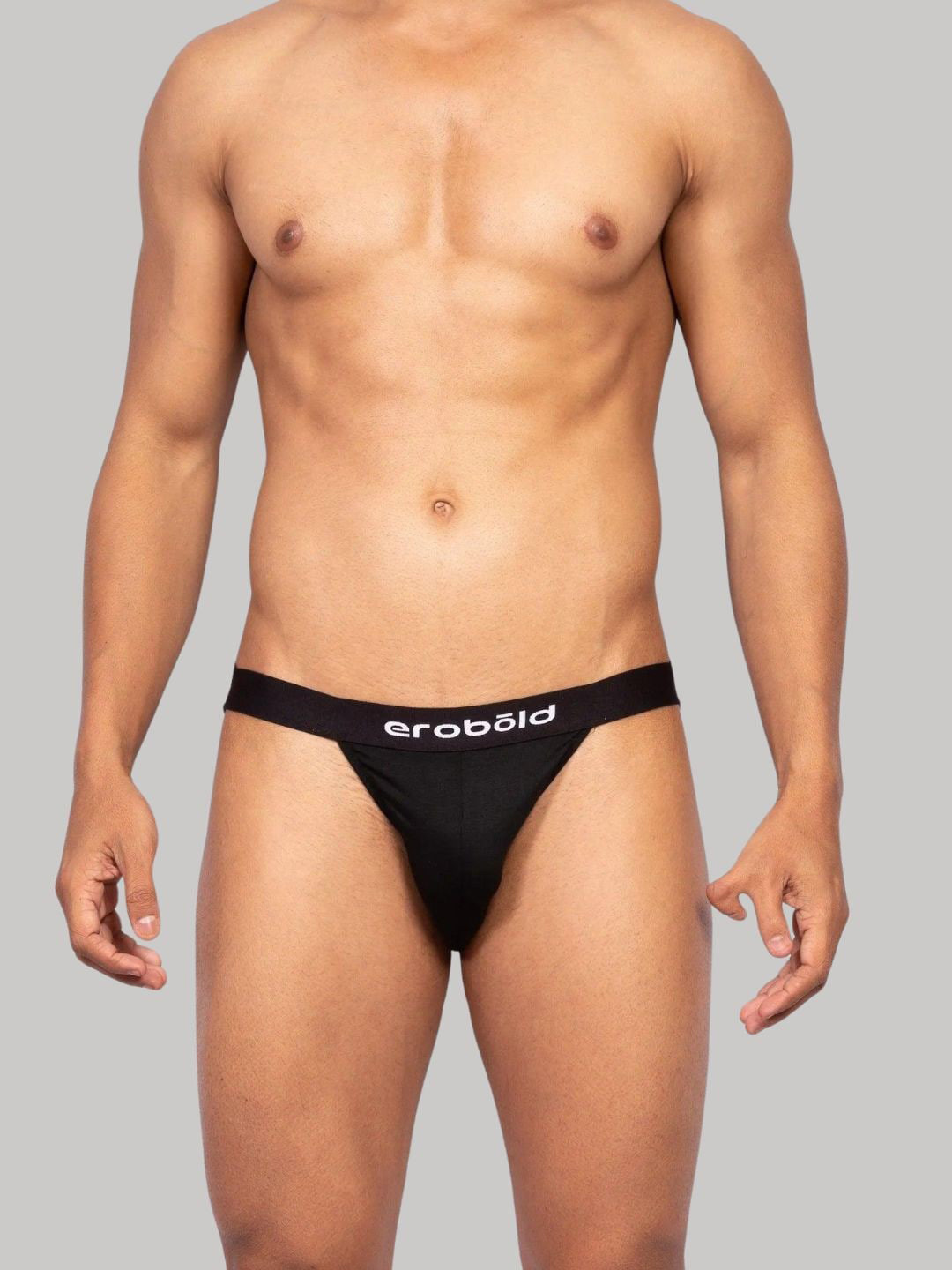 EROBOLD Mid Rise Jockstrap Basic Brief MBR-BR14BK1MM01
