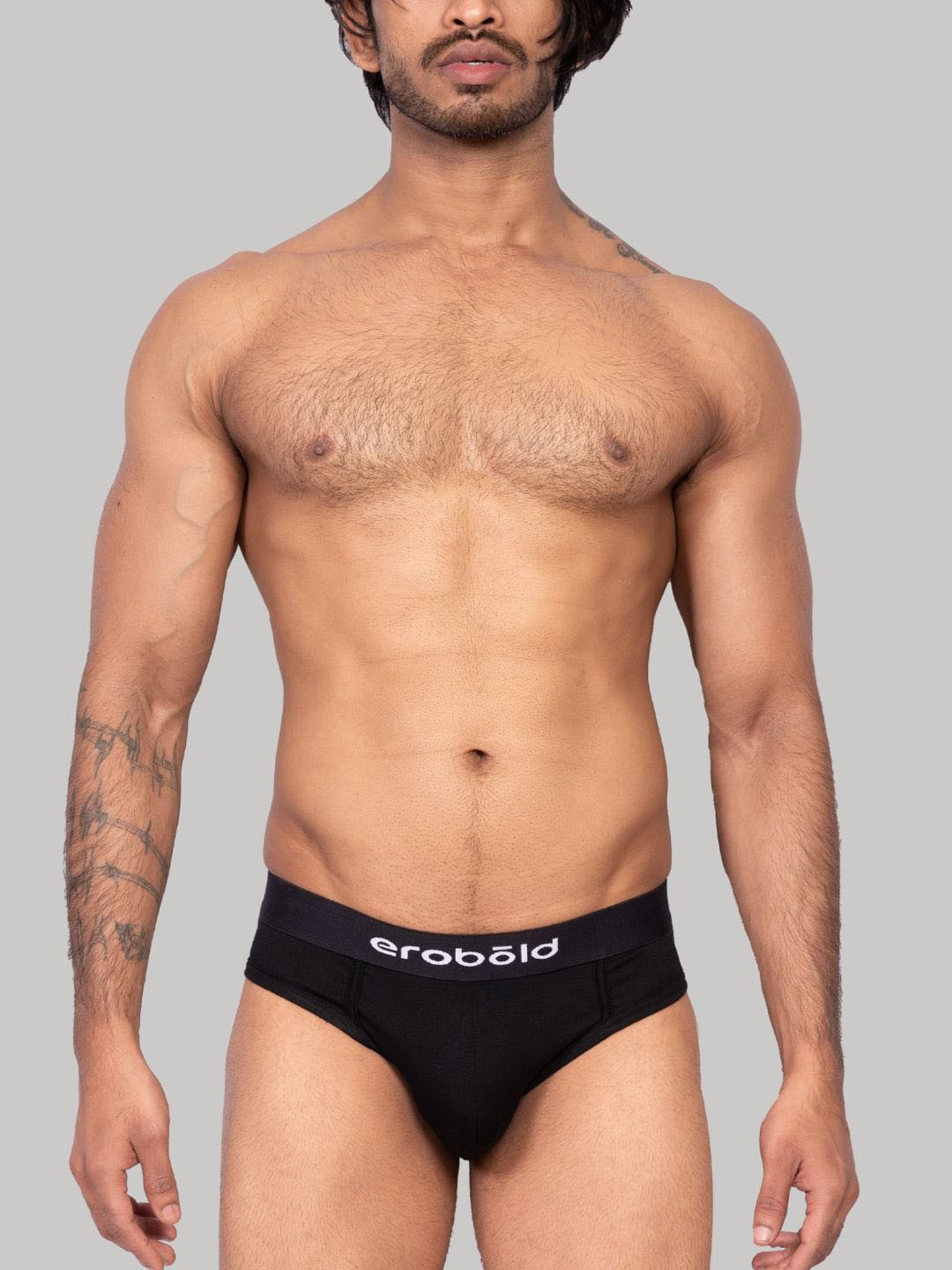 EROBOLD Seamless Basic Briefs MBR-BR17BK1MM01