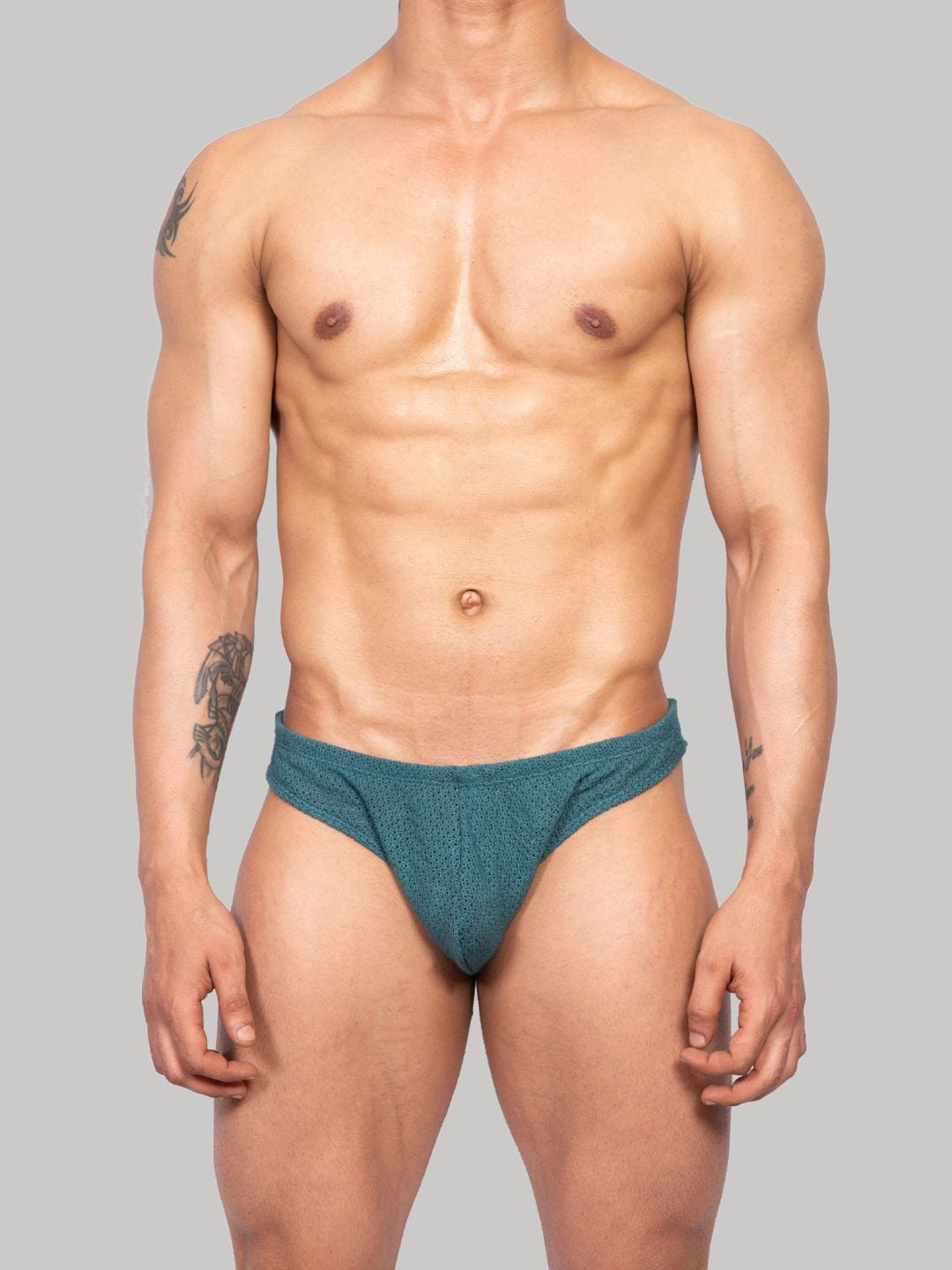 EROBOLD Self designed Mid Rise Crochet Basic Brief MBR-CK1TG1CK01