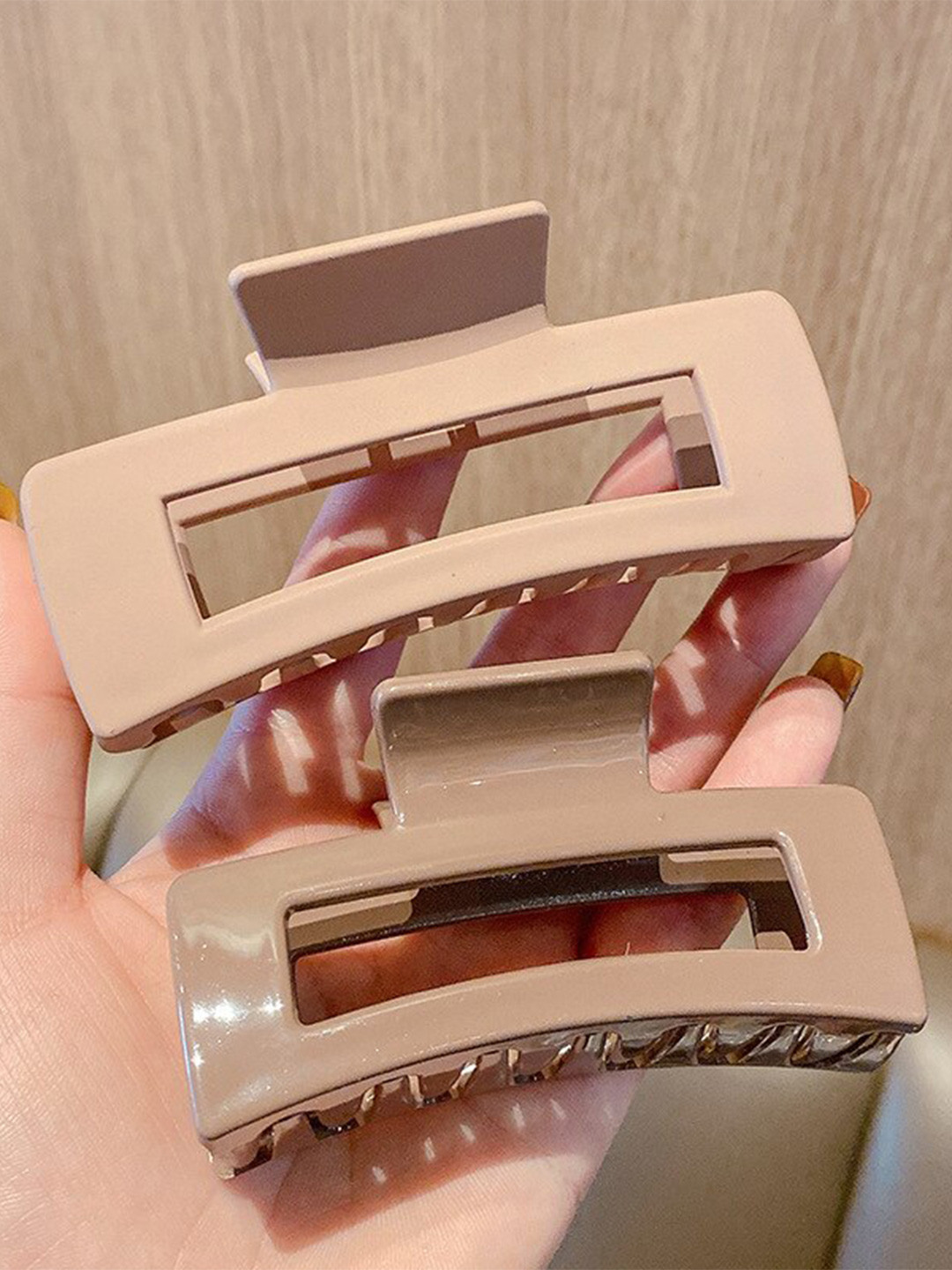 Xivir Set of 2 Rectangle Claw Clips