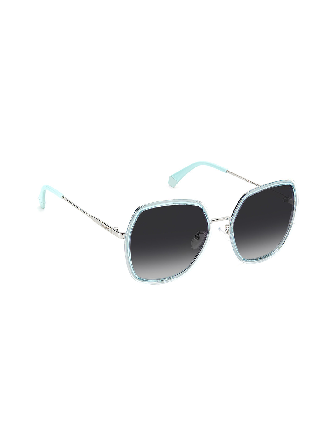 Polaroid Women Square Sunglasses with UV Protected Lens 203942MVU58WJ