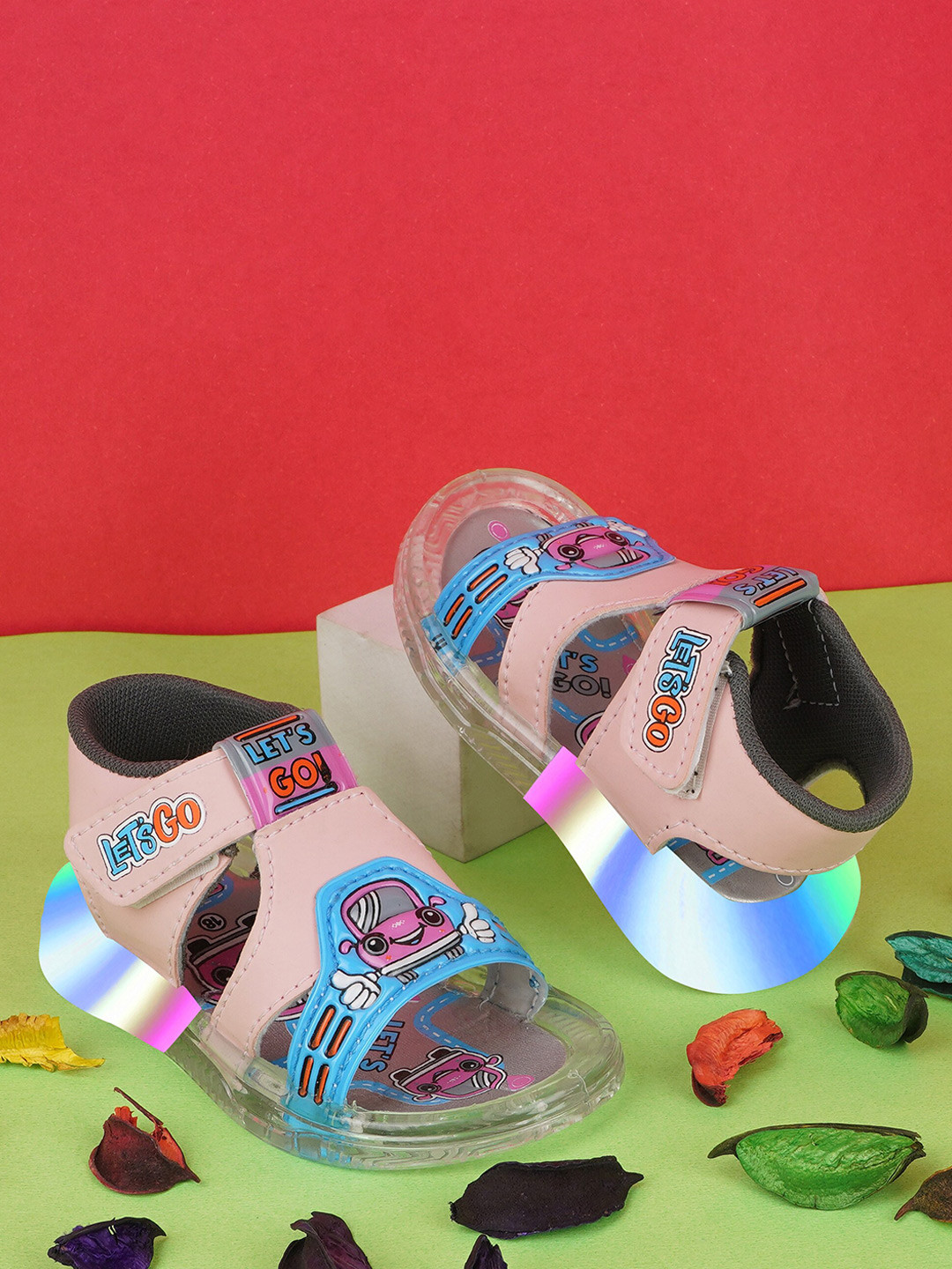 BAESD Infants Dancing Led Light Sports Sandals