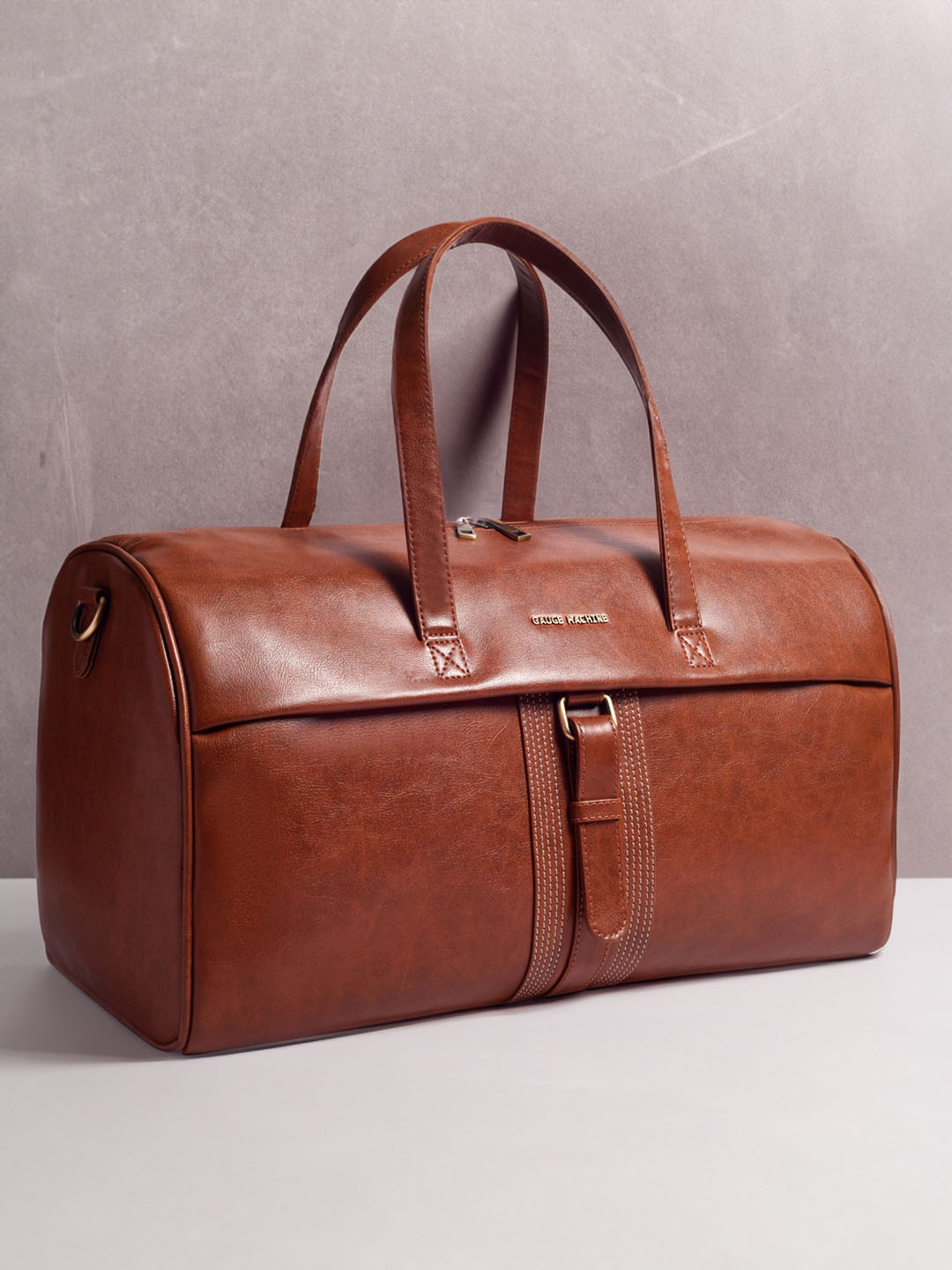 Gauge Machine Tan Duffle Baggage