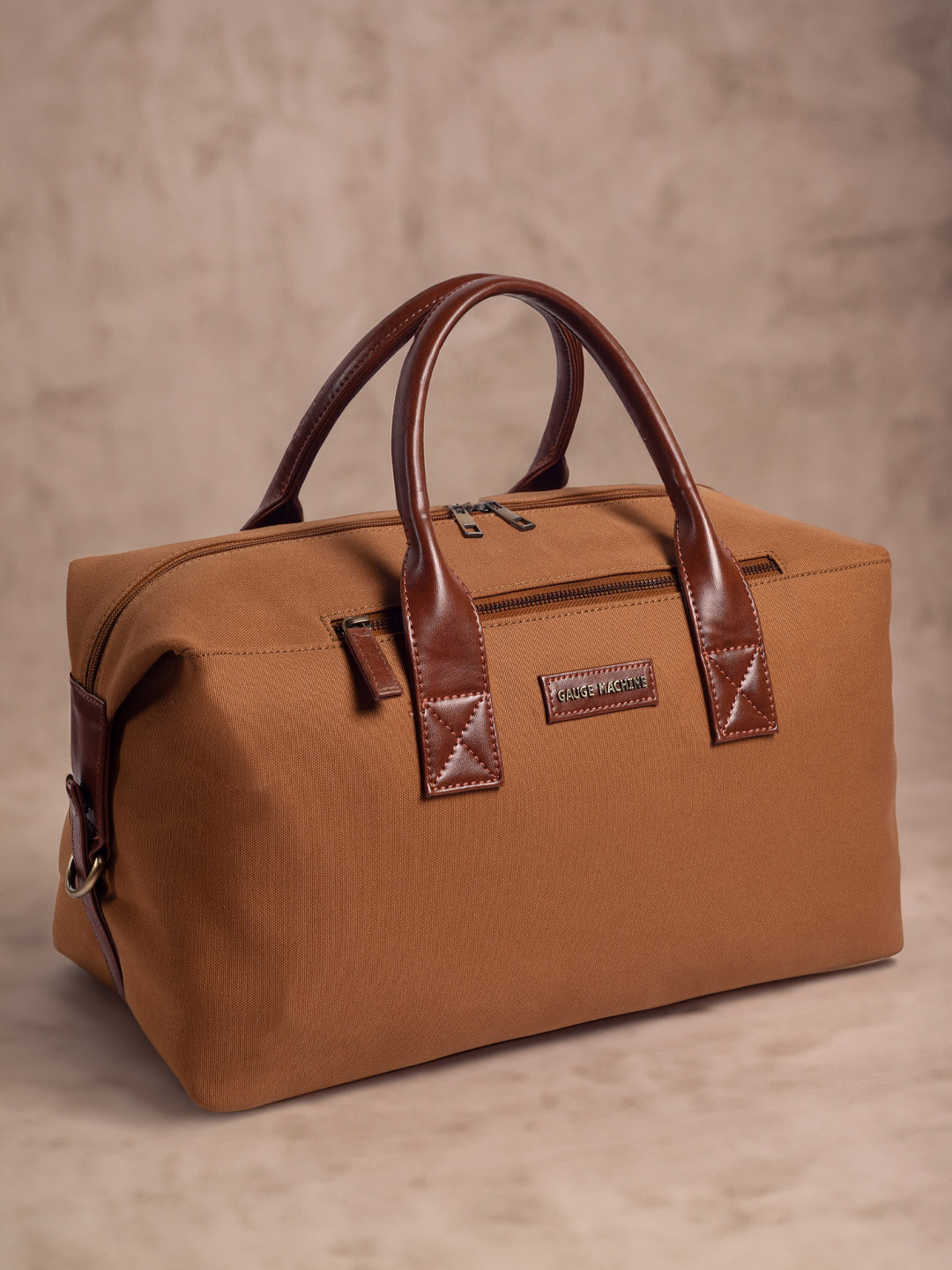 Gauge Machine Tan Duffle Bag
