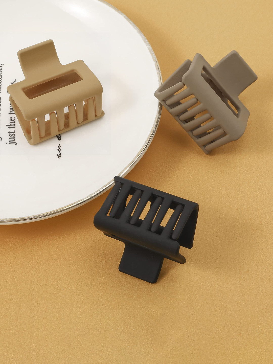 Xivir Set Of 8 Square Claw Clip