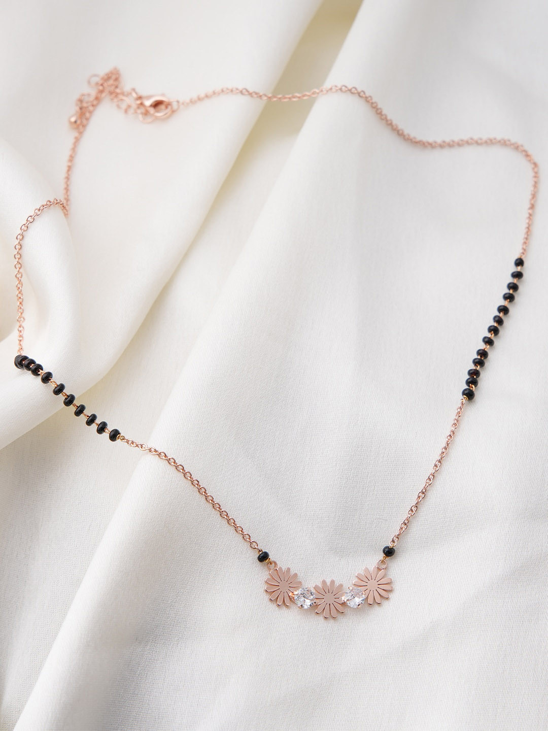 SWASHAA Gold-Plated Stainless Steel Mangalsutra