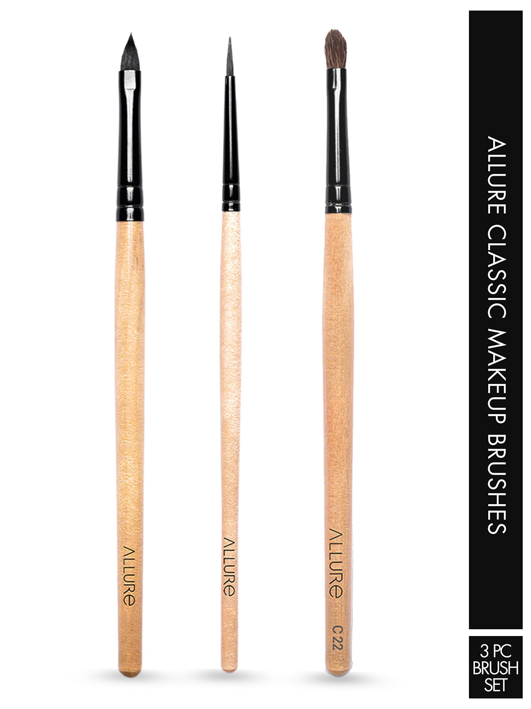 ALLURE Classic Set Of 3 Lip Brushes