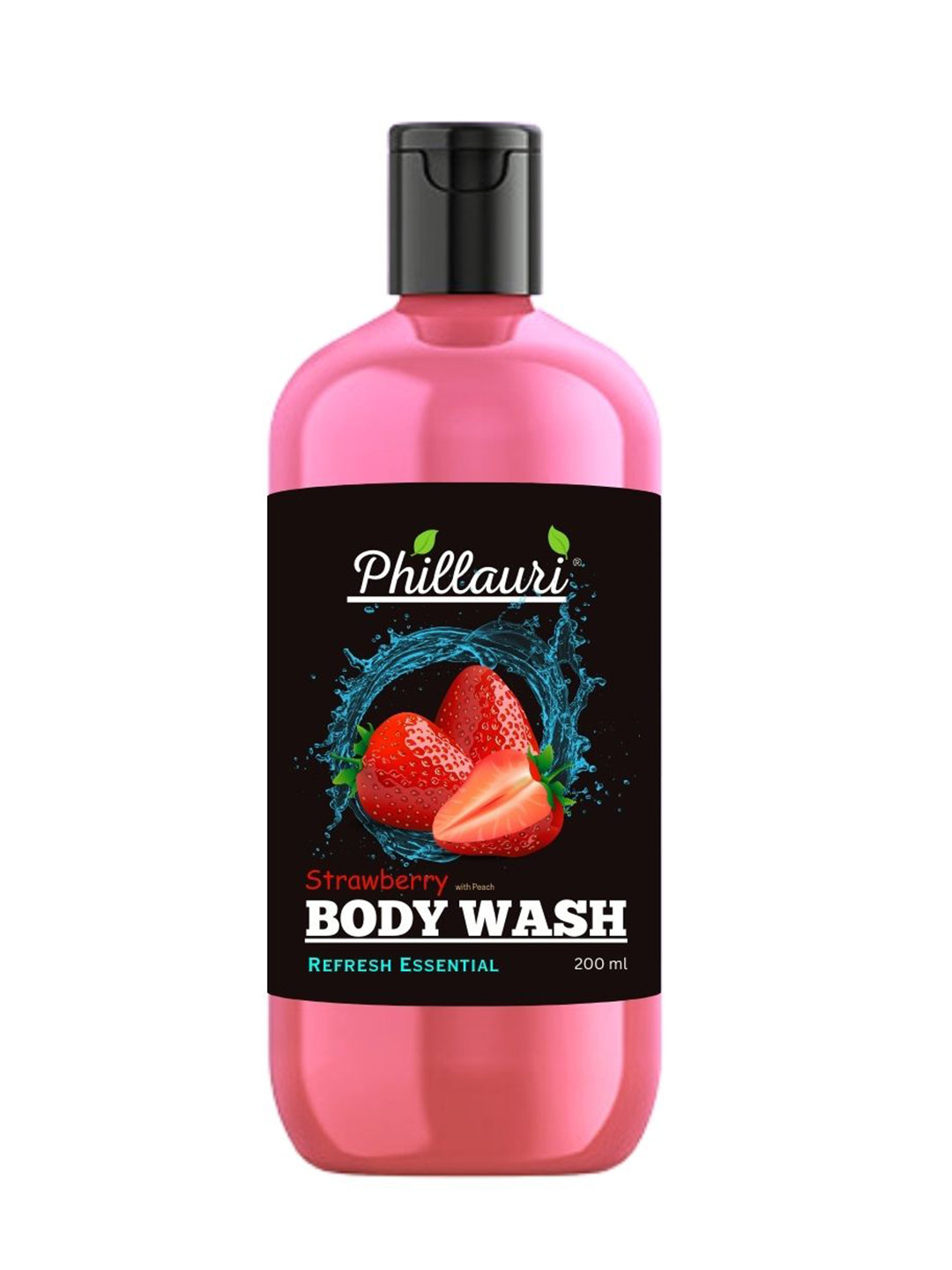 Phillauri Refresh Essential Strawberry Body Wash For Smoother Skin-200ml
