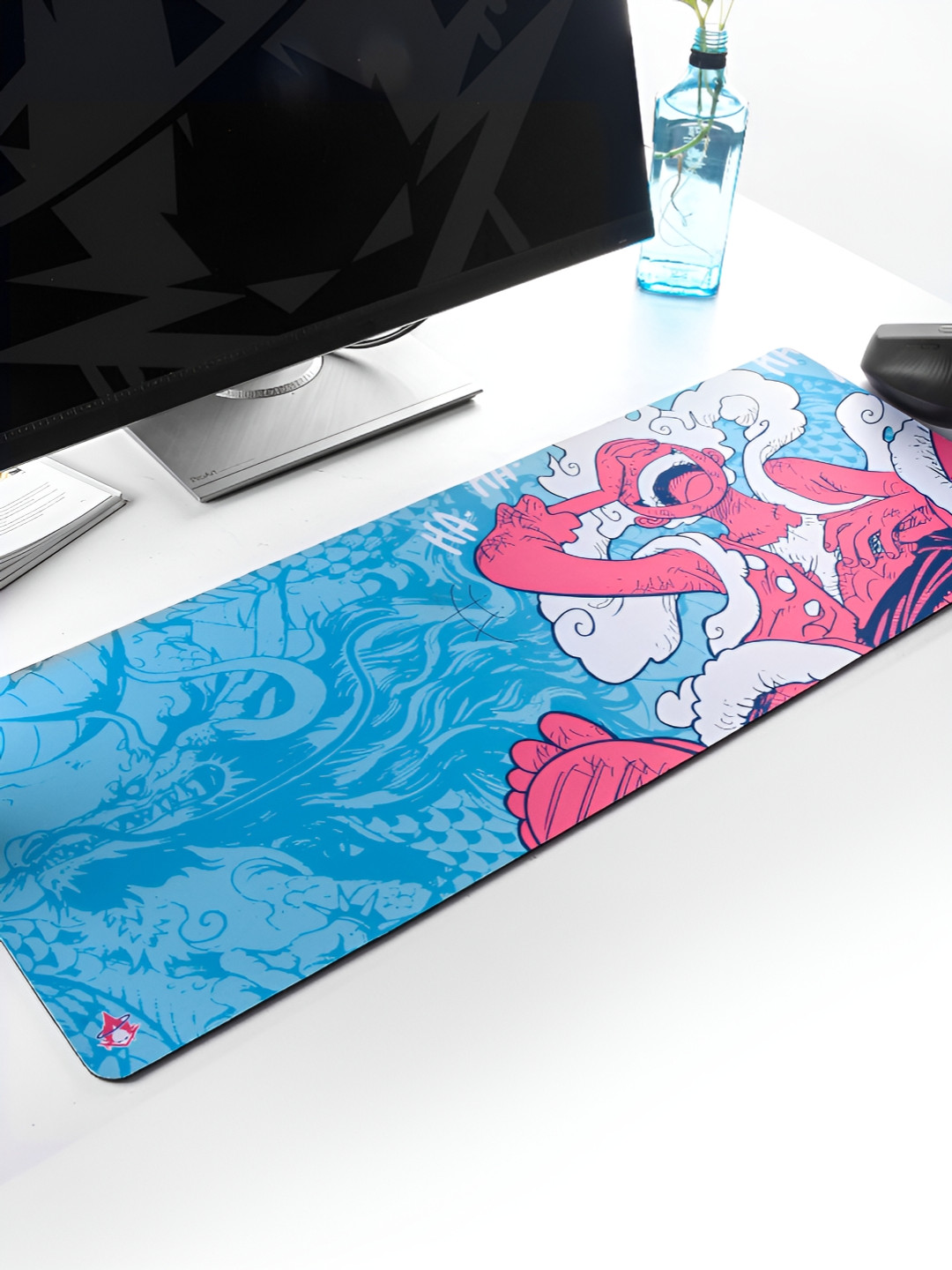 COMICSENSE Blue God Of Liberation Printed Anti Slip Splash Proof Desk Organiser