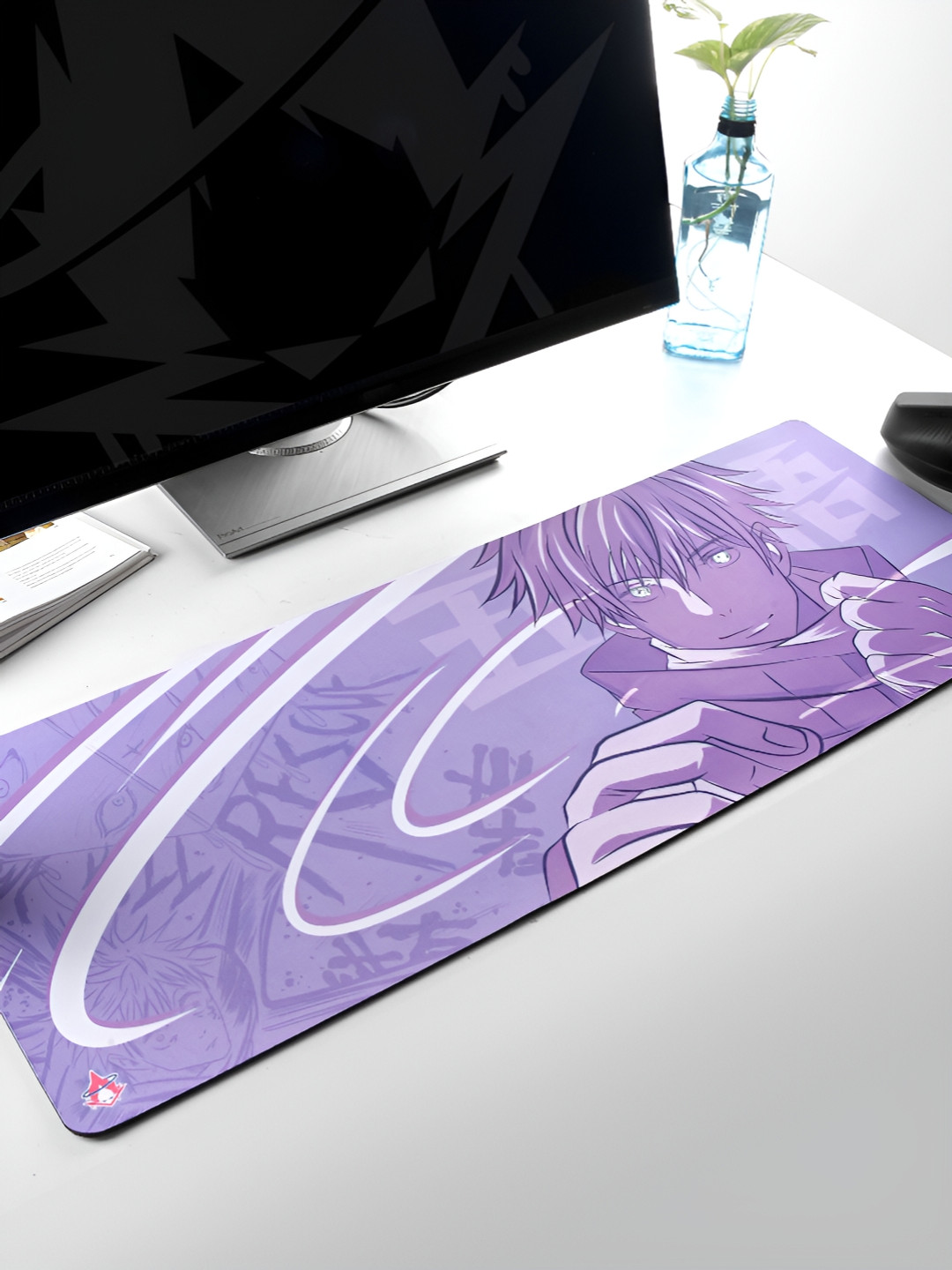 COMICSENSE Purple Jujutsu Kaisen Anime Printed Anti Slip Splash Proof Desk Organiser