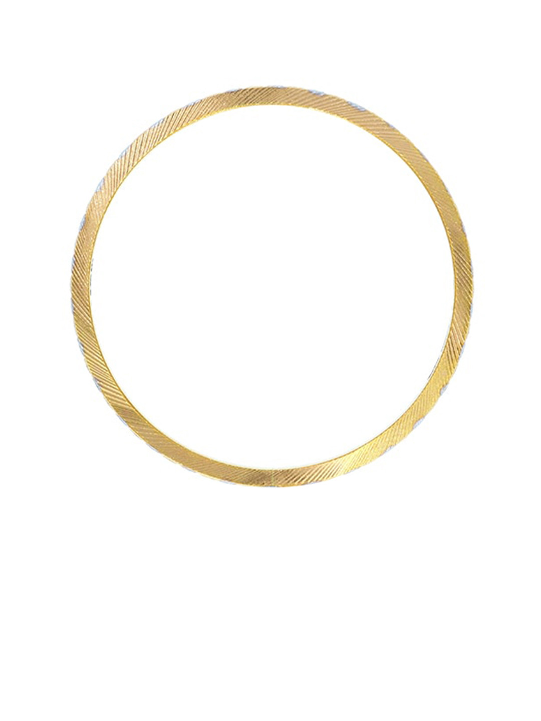 BHIMA Jewels 22K Hallmark 916 Purity Yellow Gold Square Cut Bangle for Kids