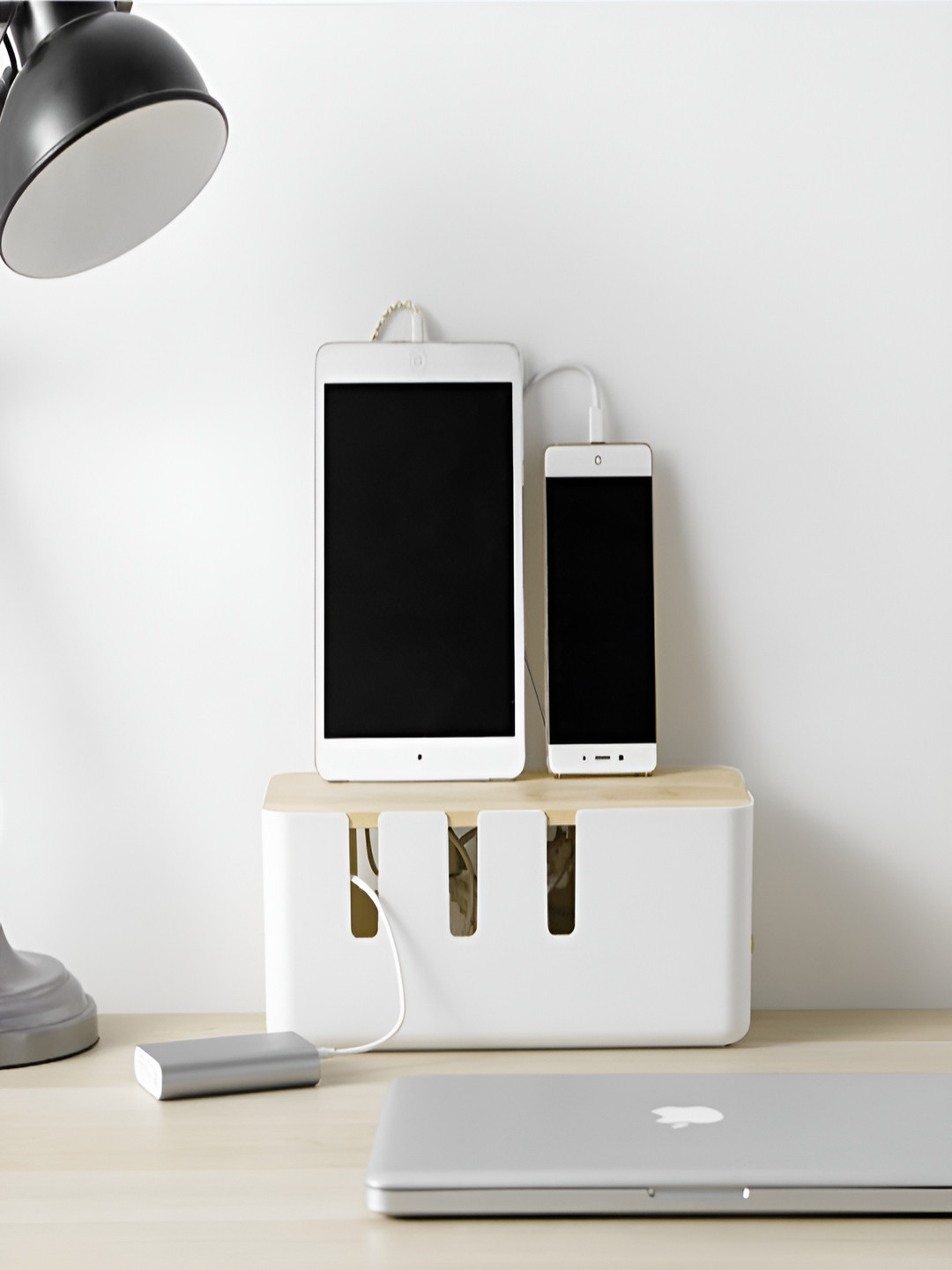 Arhat Organizers White Desk Organiser