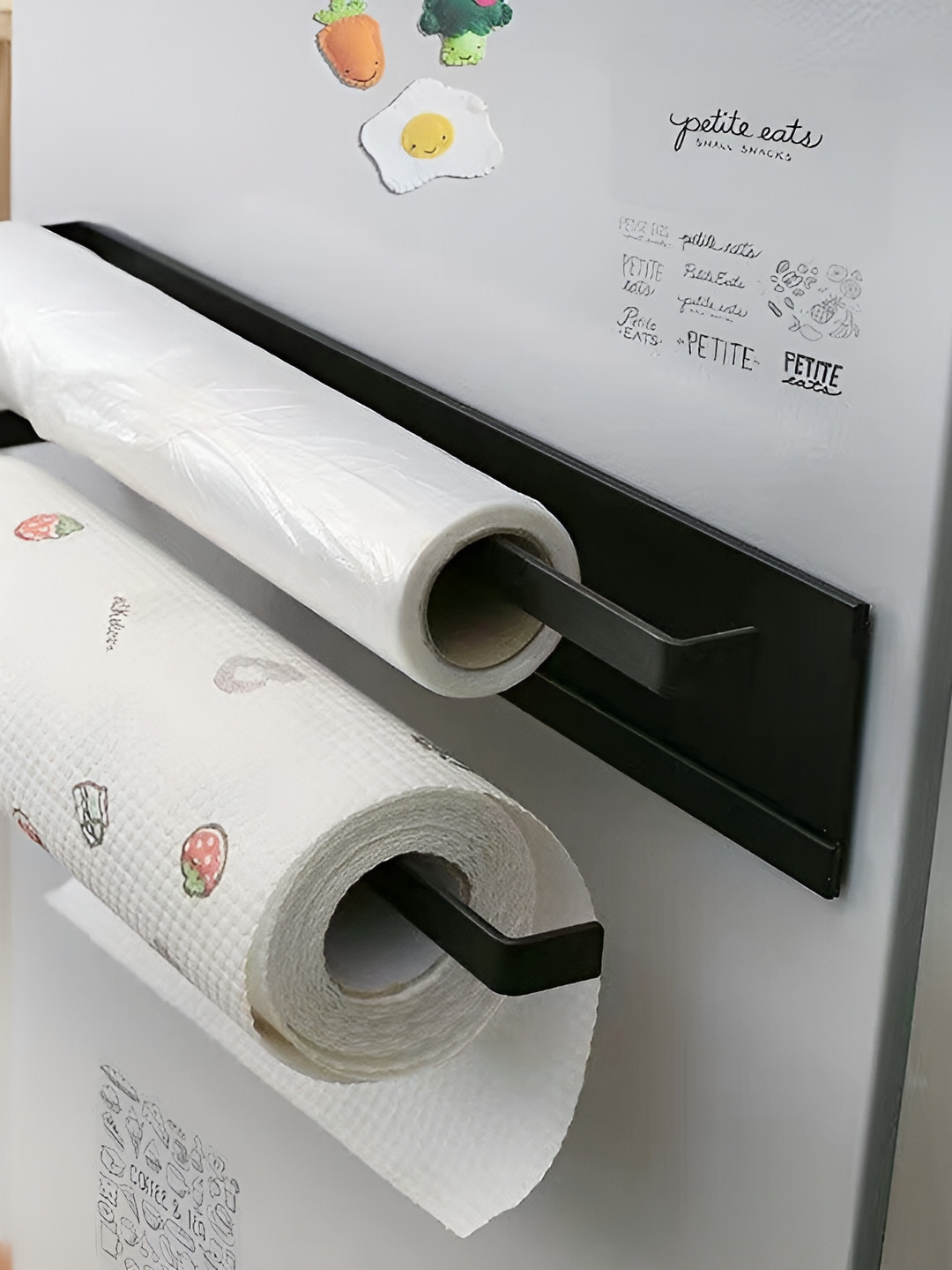 Arhat Organizers Black Magnetic Double Tissue Holder