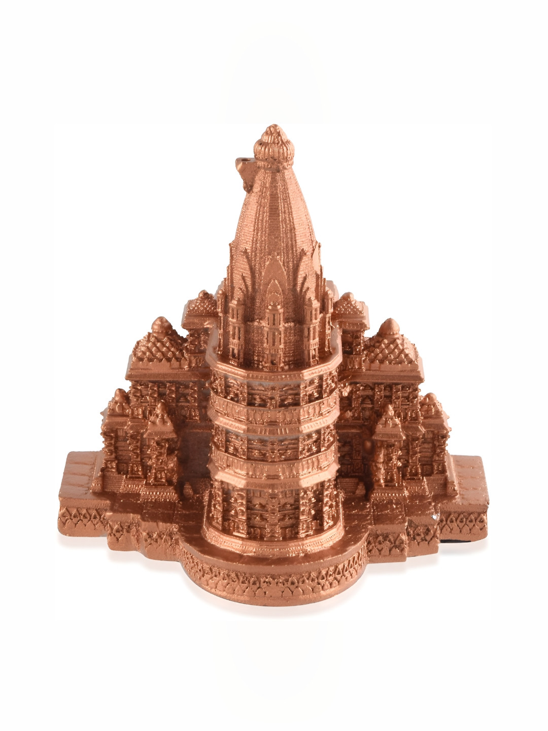 MEMOIR Memoir Copper Metal Metallic Prayer Room Tiny Showpiece -