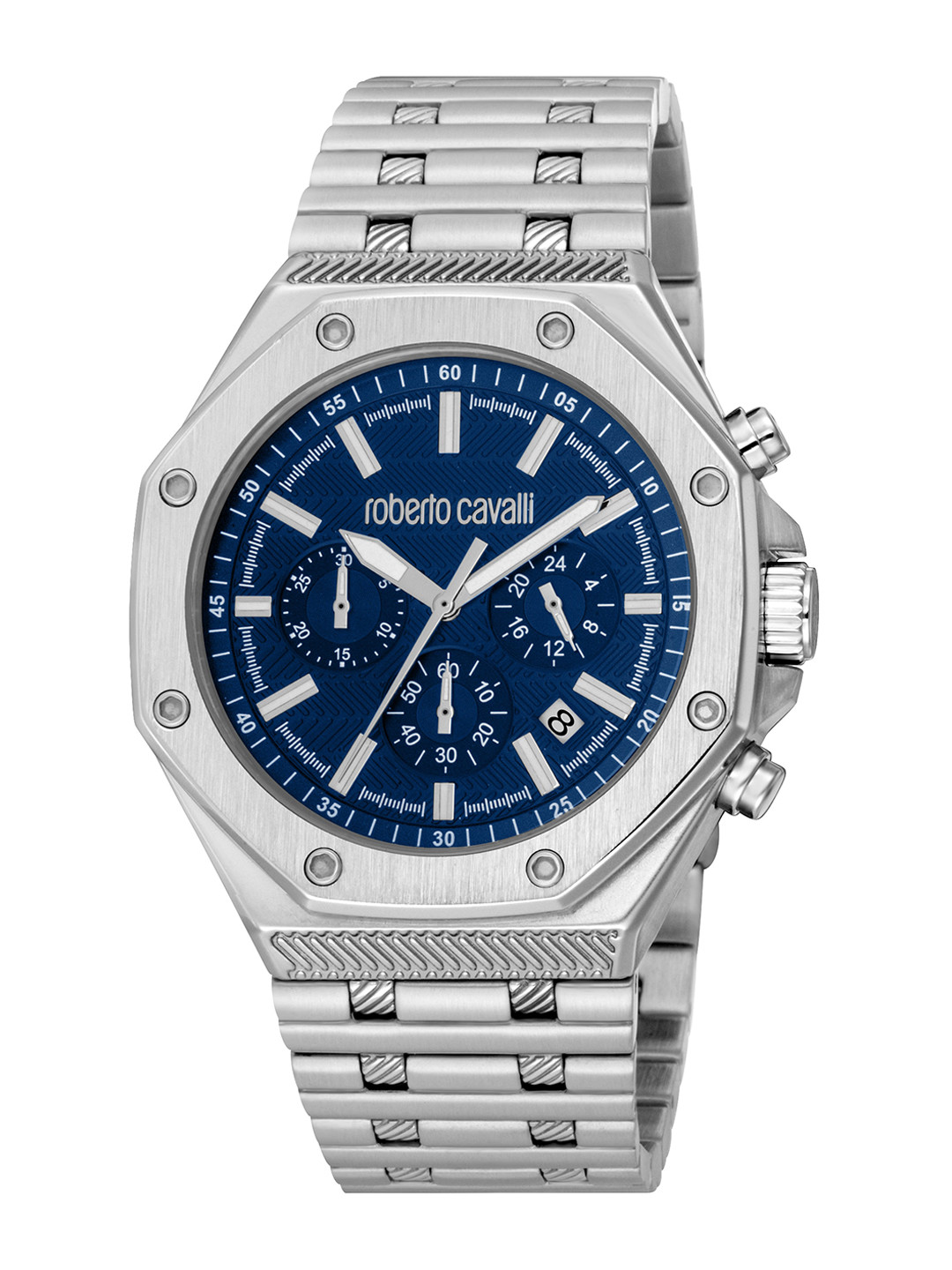 Roberto Cavalli Forte Men Stainless Steel Analogue Watch RC5G047M0065