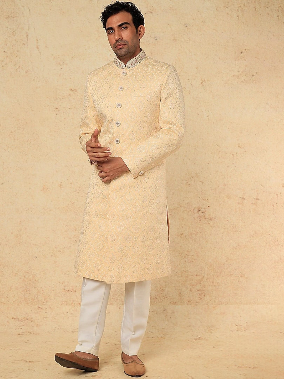 RNG Safawala Embroidered Sherwani Set