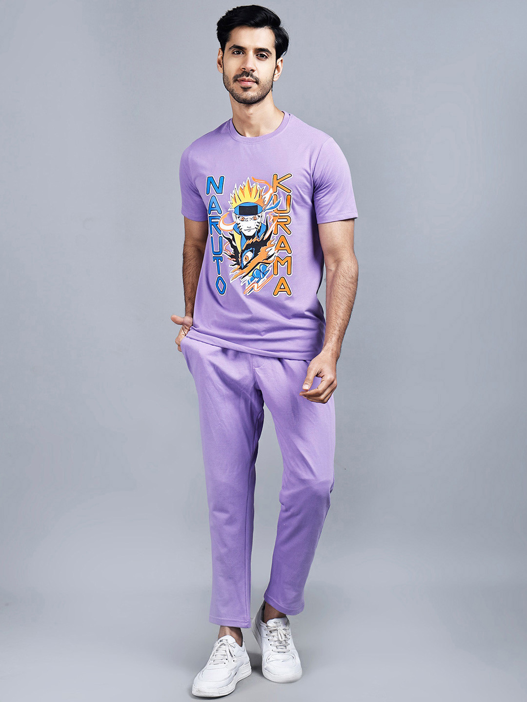 STARFOX Men Graphic Printed T-Shirt with Trousers