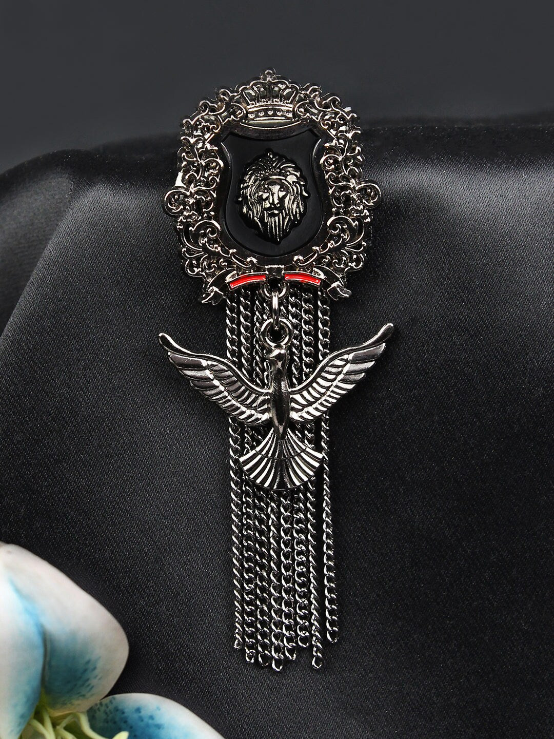 Kavove Men The Eagle Lion Dynasty Statement Brooch