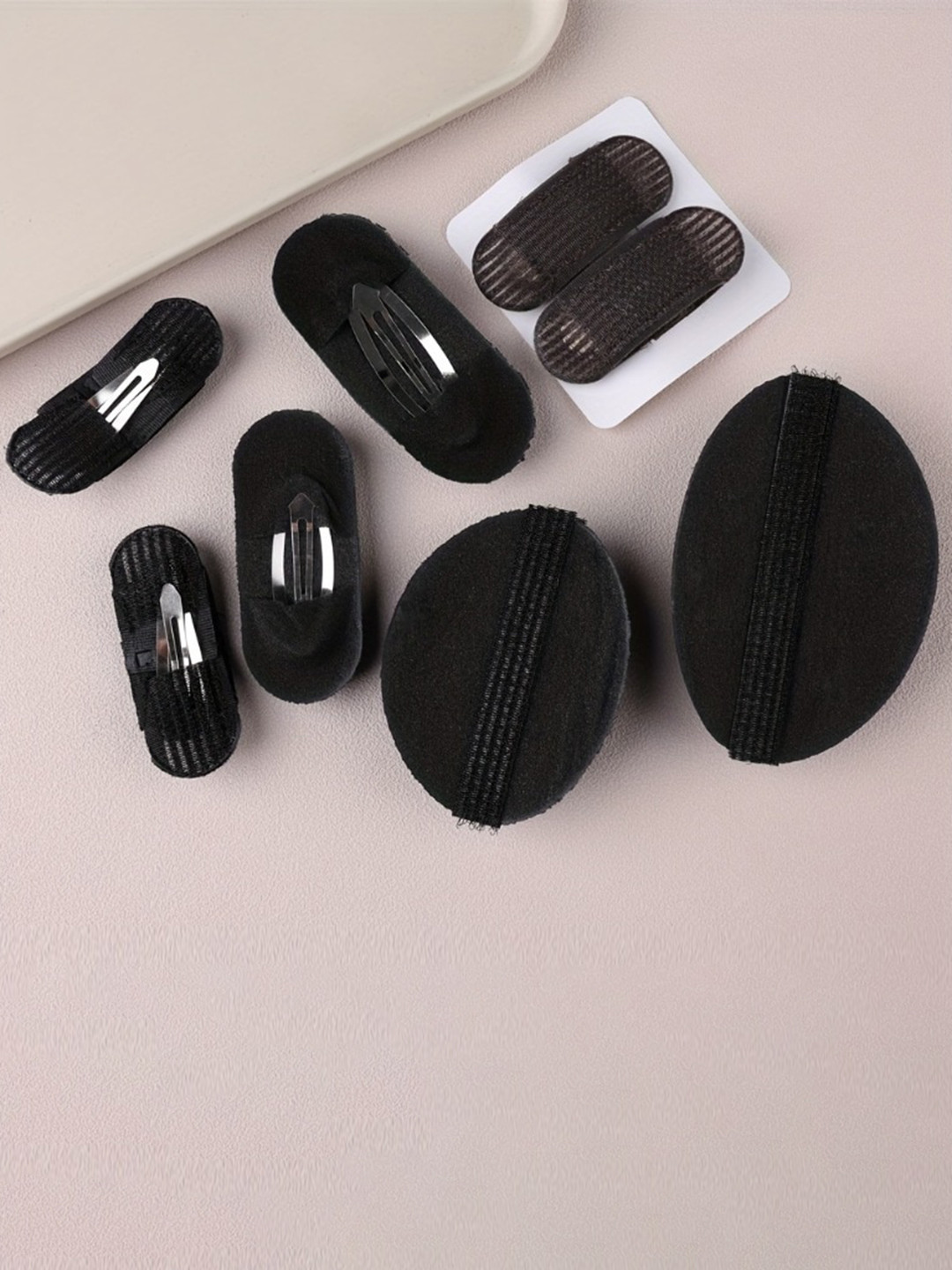 CHRONEX Set Of 8 Invisible Fluffy Hair Clips