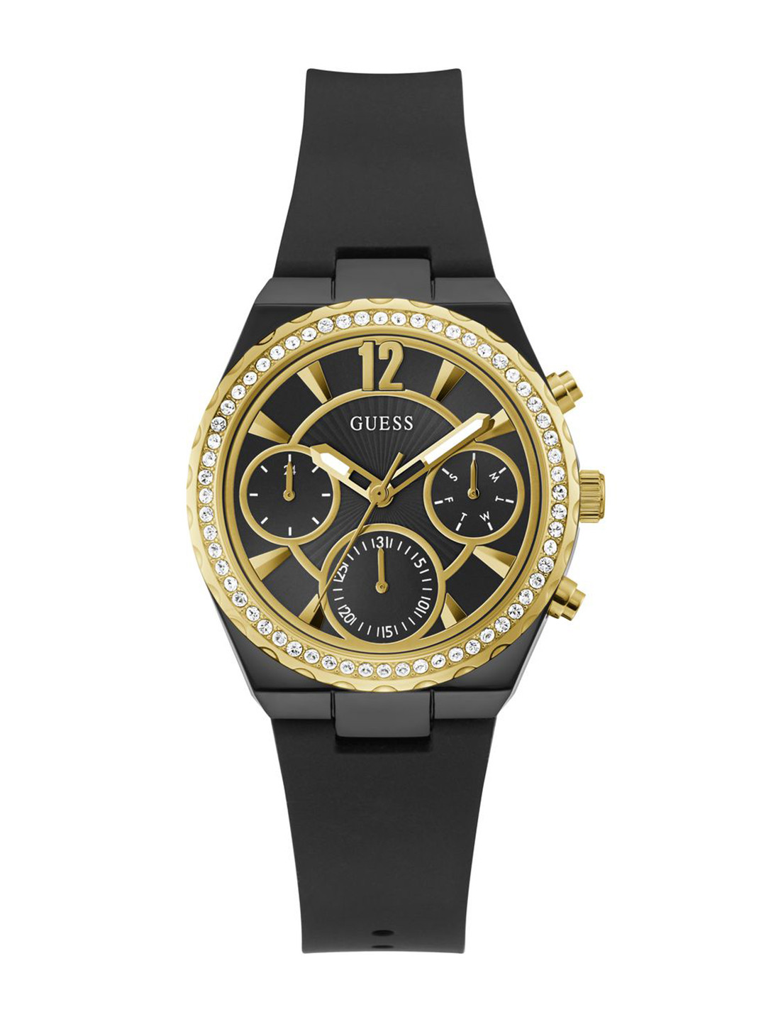 GUESS Women Dial & Straps Analogue Chronograph Watch GW0697L2