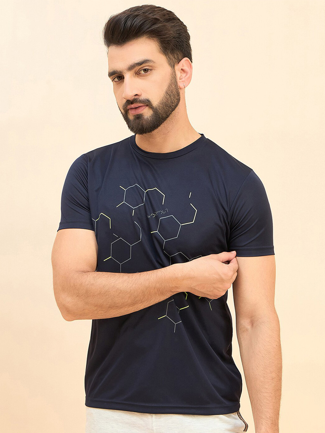 Sweet Dreams Printed Relaxed Fit Short Sleeves Round Neck T-shirt