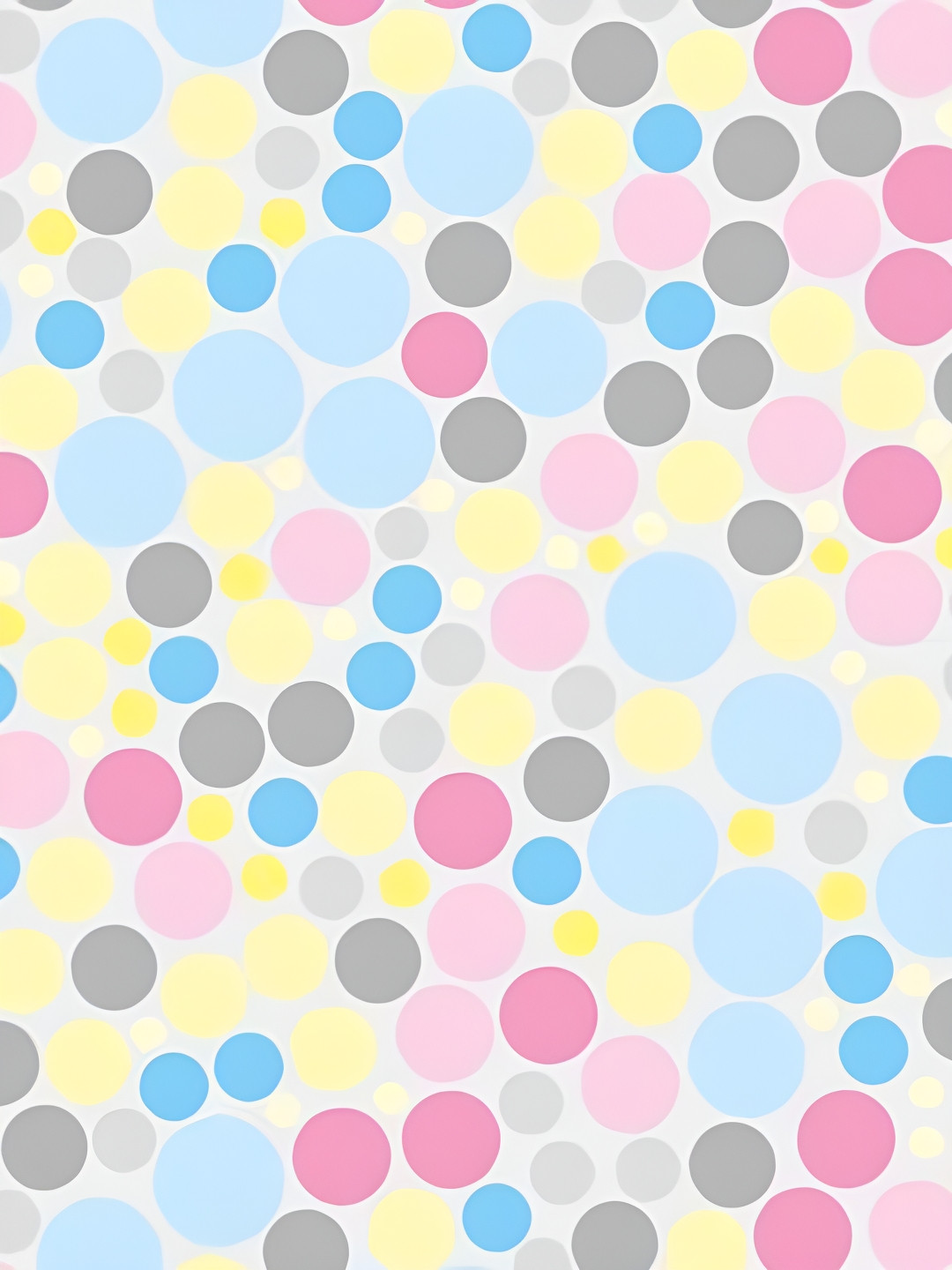 Jaamso Royals Blue & Pink Printed Self-Adhesive Window Frosting Film Sticker