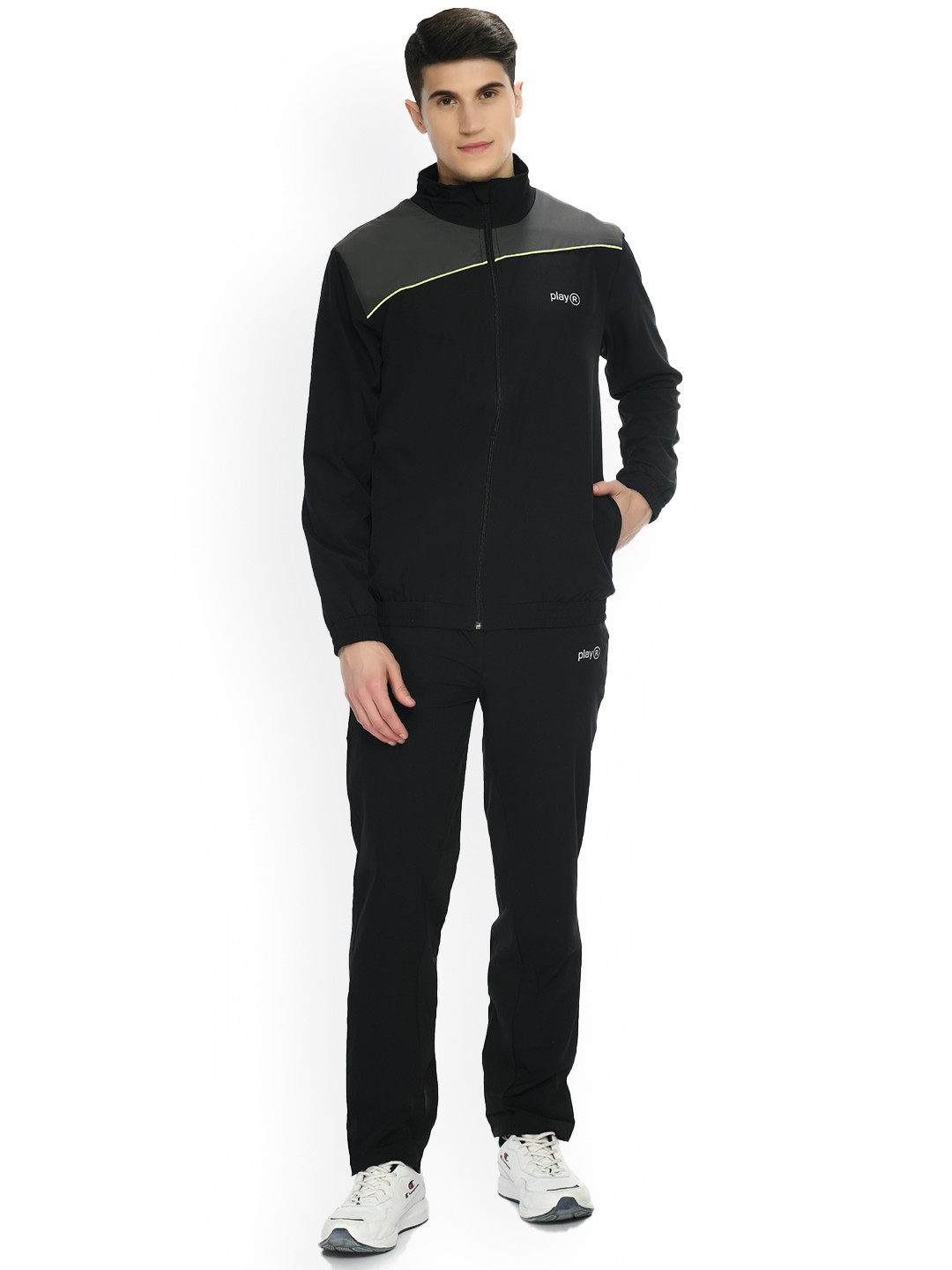 playR Core NSL Mock Collar Zipper Tracksuit