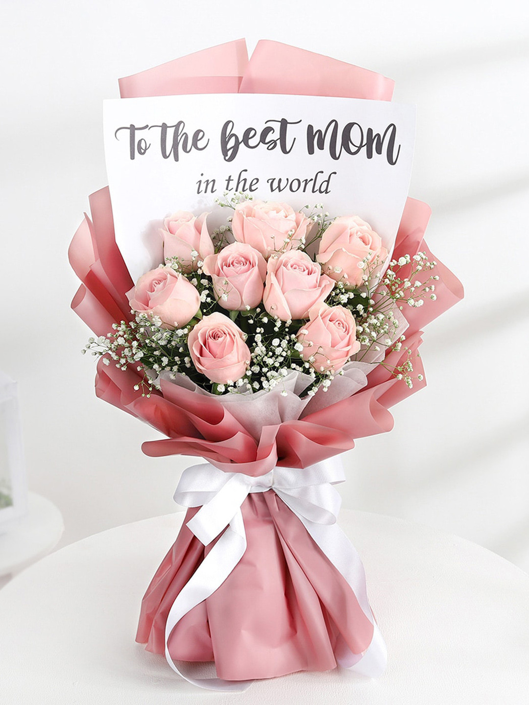 IGP Pink 8 Pieces Bouquet Fresh Flowers