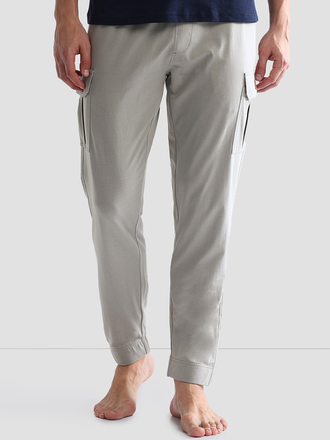 U.S. Polo Assn. Men Mid-Rise Cargo Lounge Pants