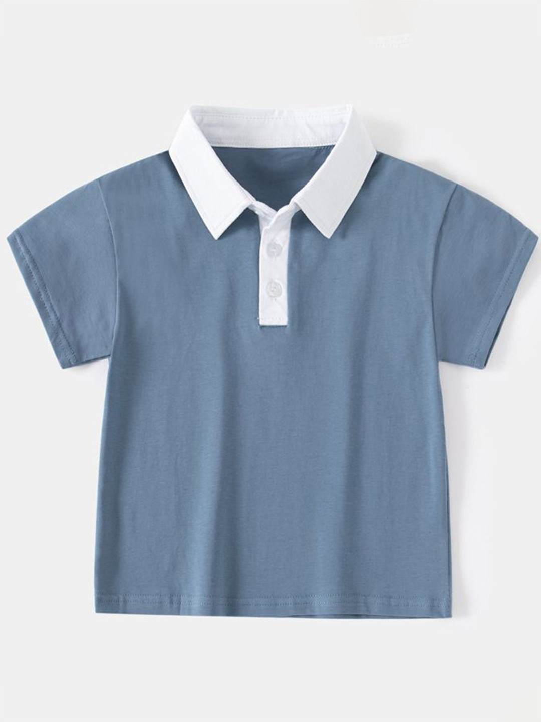 StyleCast Boys Polo Collar Solid T-shirt
