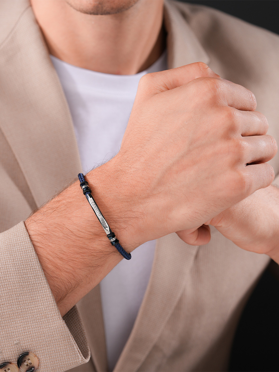 Cerruti 1881 Men Classic Link Bracelet