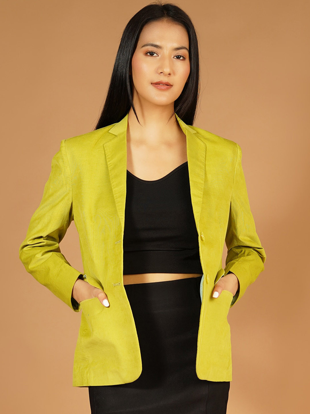 Talethread Single-Breasted Formal Blazer