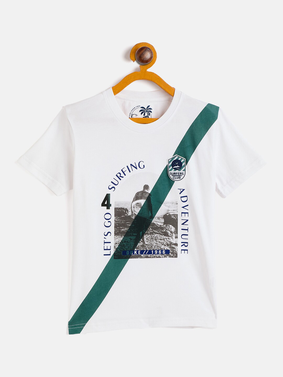 Duke Boys People and Places Printed Slim Fit T-shirt