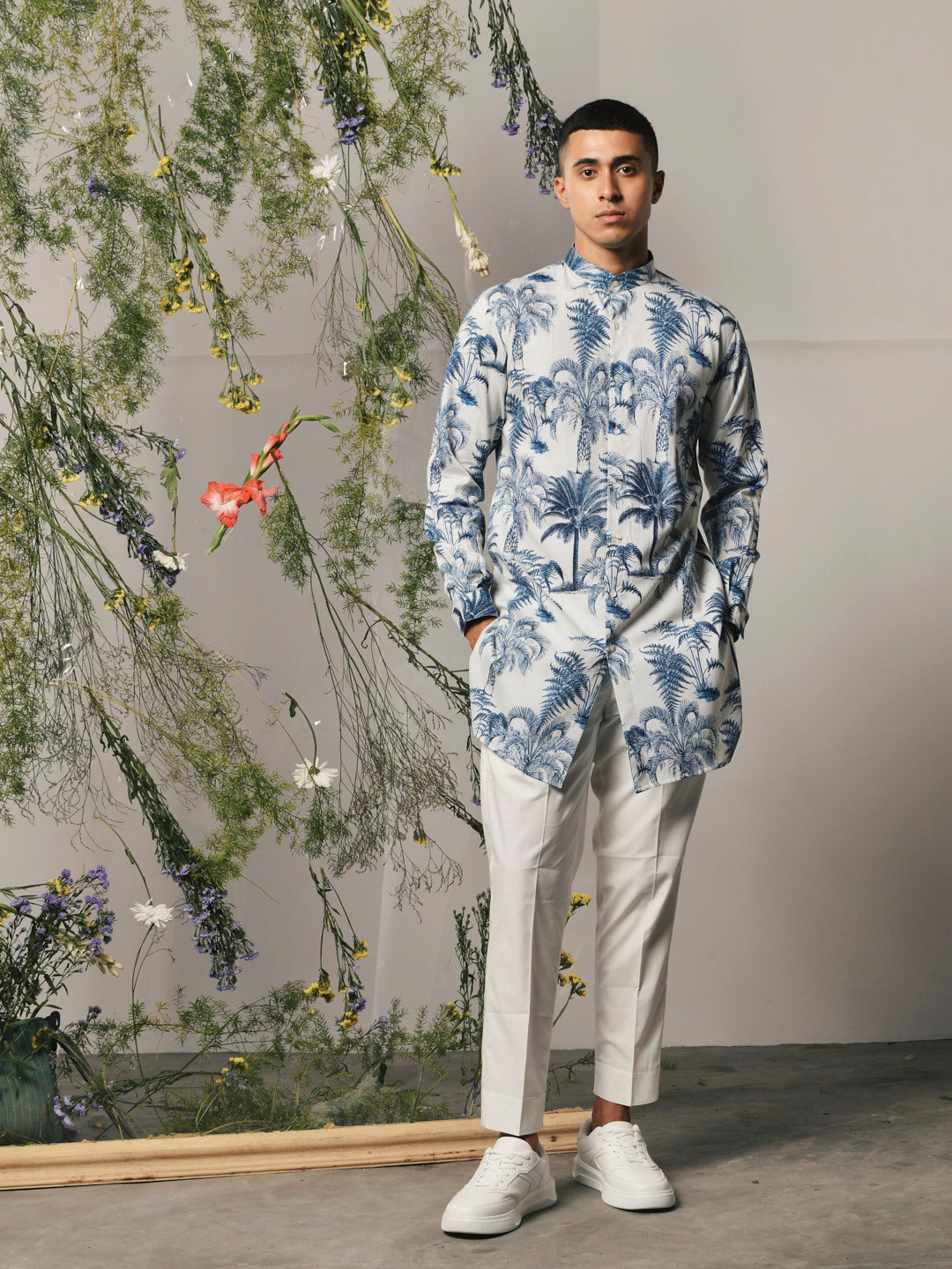 Project Bandi Floral Printed Regular Kurta with Trousers