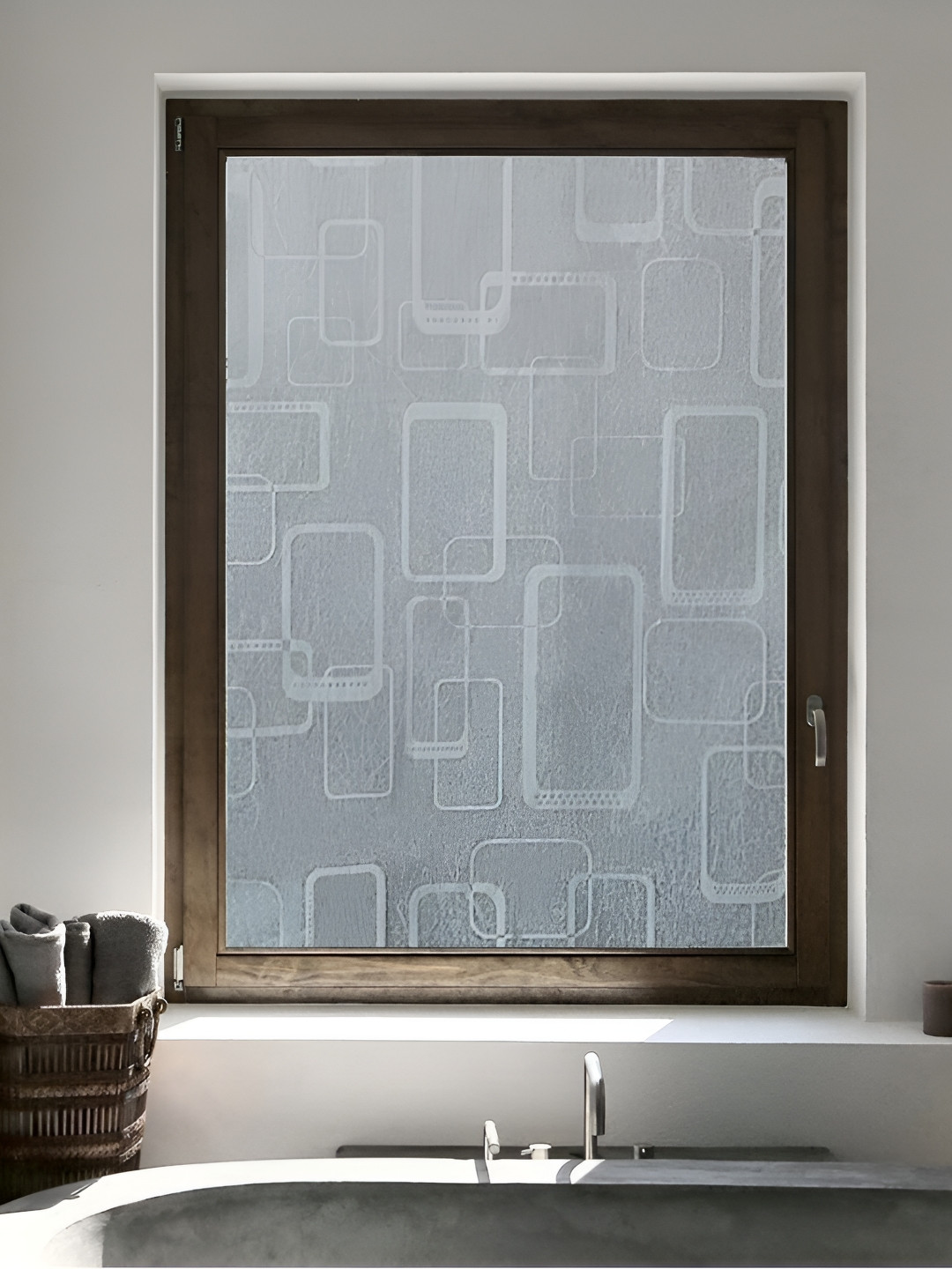 Jaamso Royals Transparent Printed Self-Adhesive Window Sticker