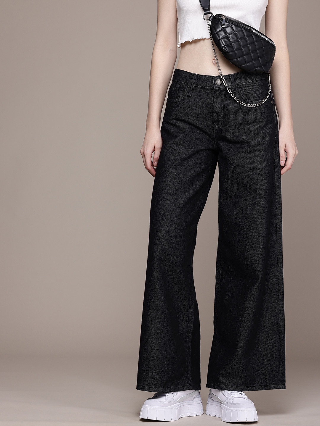 The Roadster Life Co. Women Super Low-Rise Regular Fit Jeans