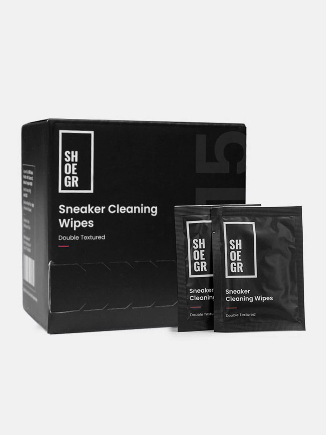 SHOEGR 12 Pieces Sneaker Cleaning Wipes